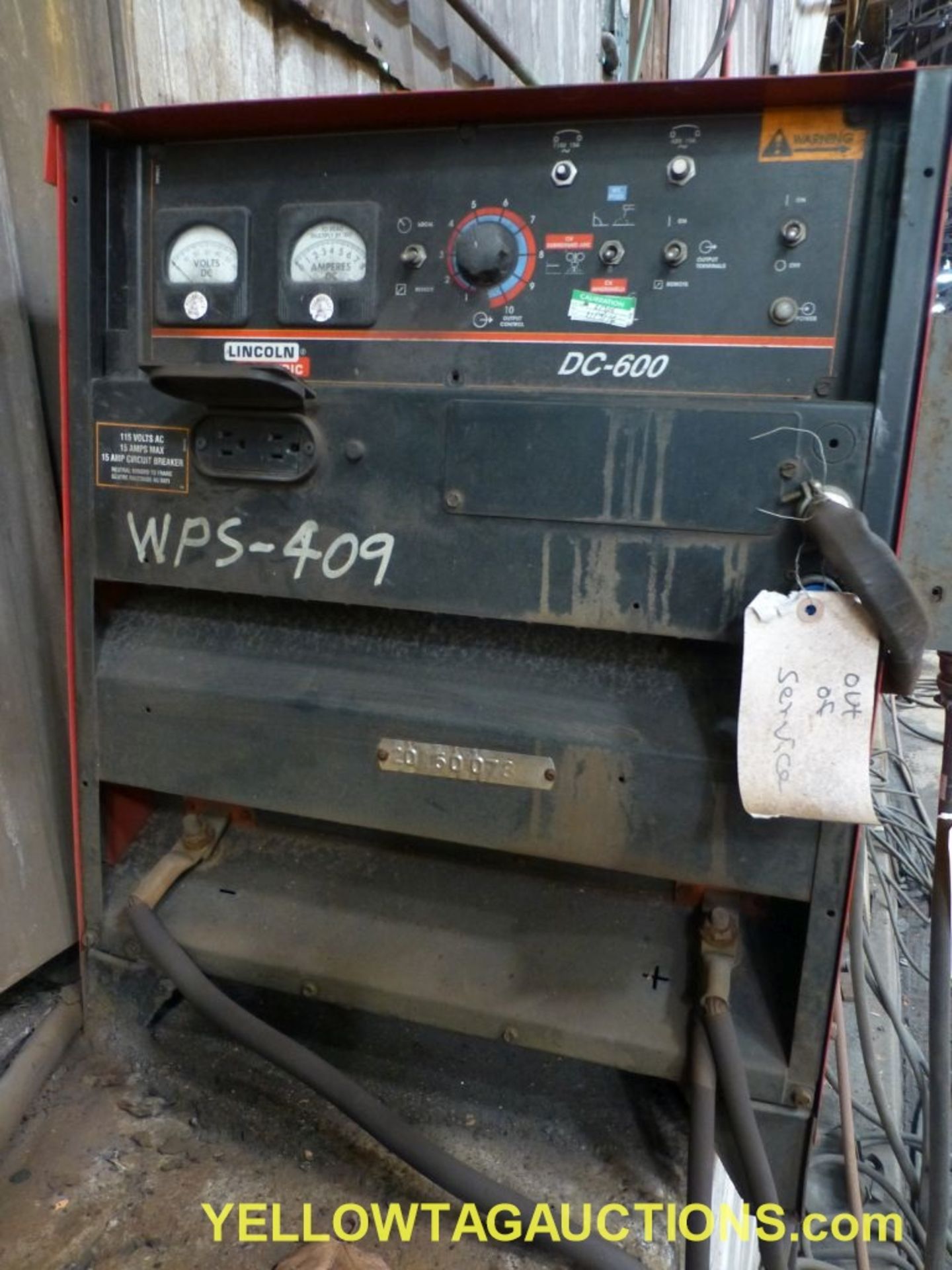 Lincoln Electric Ideal Arc 600 Welder | Includes: Multiprocess Switch and Dual Purpose Box w/(2) LN- - Image 3 of 12