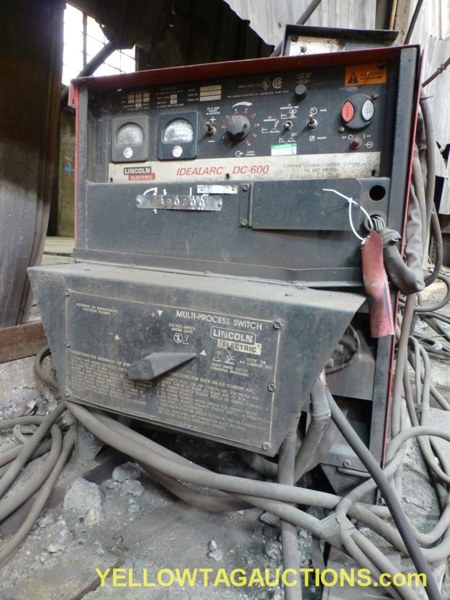 Lincoln Electric Ideal Arc 600 Welder | Includes: Multiprocess Switch and Dual Purpose Box w/(2) LN- - Image 3 of 16