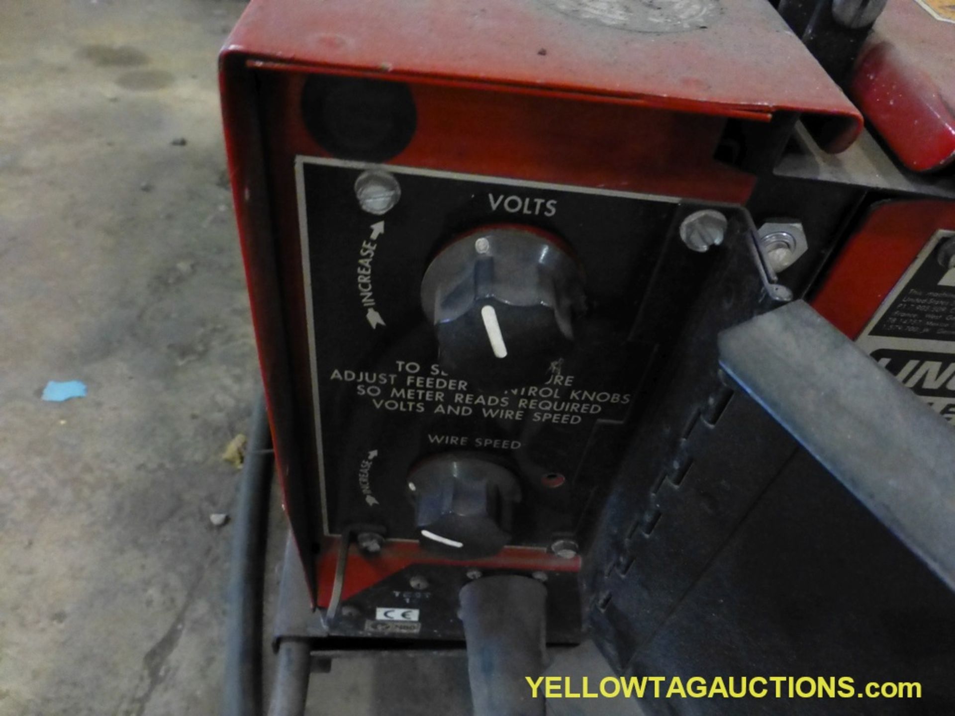 Lot of (2) Lincoln Components | (1) Ideal Arc DC 600 Welder; (1) Electric LN-9 GMA Wire Feeder - Image 9 of 14