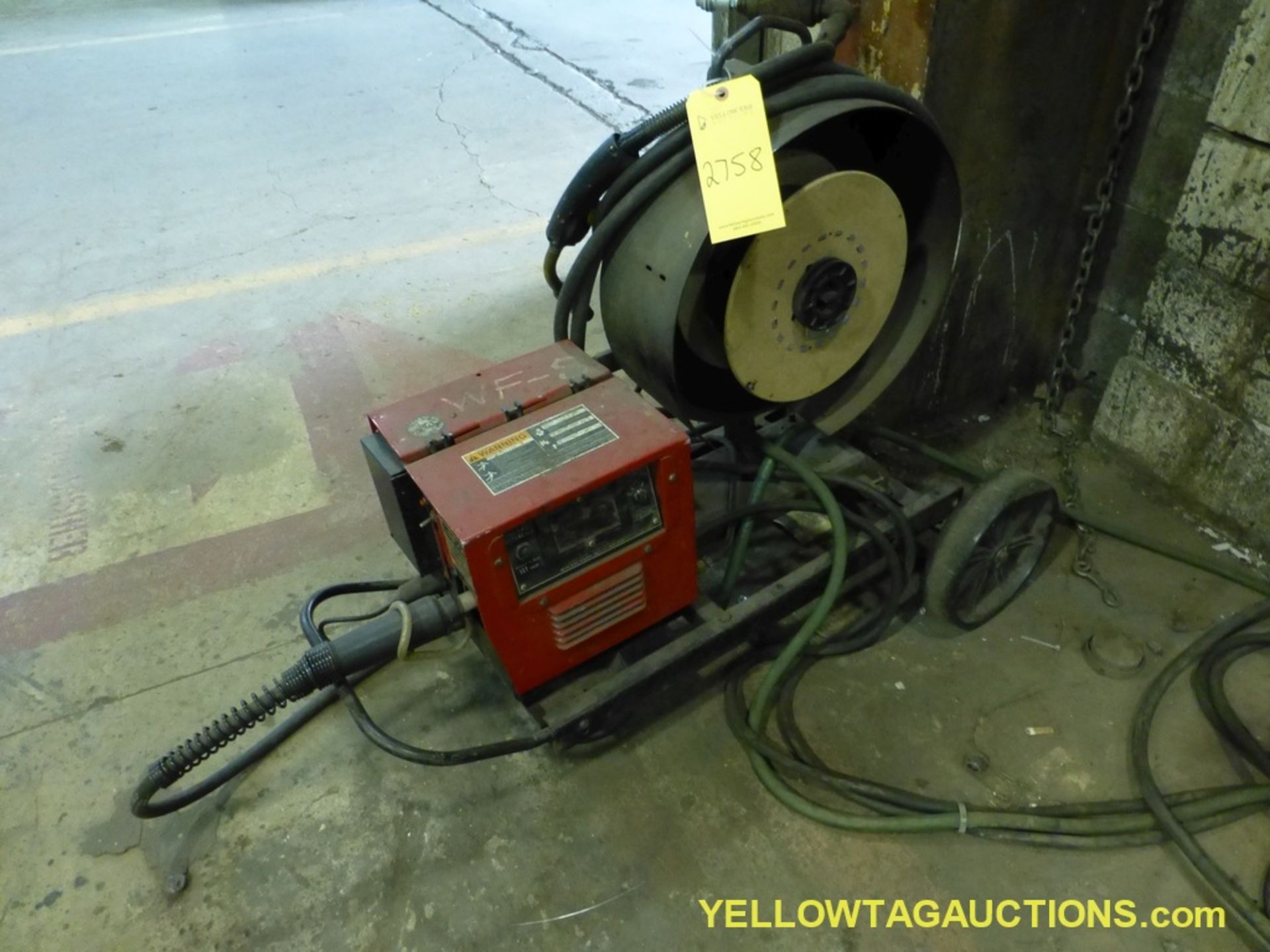 Lot of (2) Lincoln Components | (1) Ideal Arc DC 600 Welder; (1) Electric LN-9 GMA Wire Feeder - Image 2 of 14