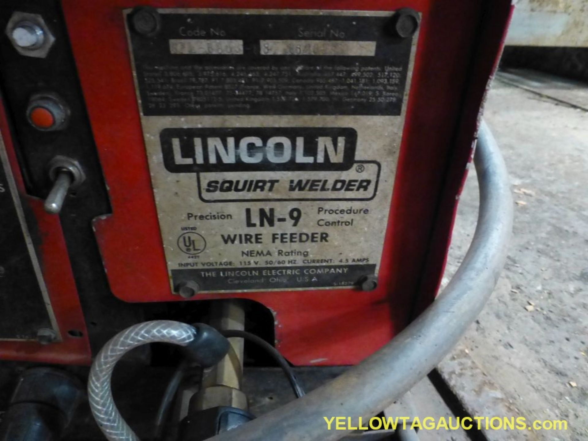 Lincoln Electric Ideal Arc 600 Welder | Includes: Multiprocess Switch and Dual Purpose Box w/(2) LN- - Image 10 of 12