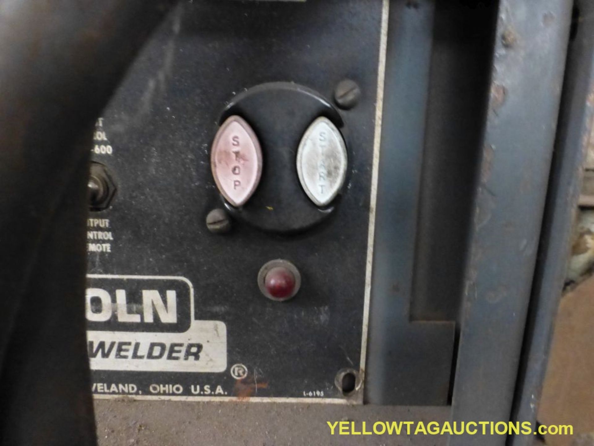 Lincoln Arc DC-600 Welder | Includes: Multiprocess Switch - Image 6 of 11