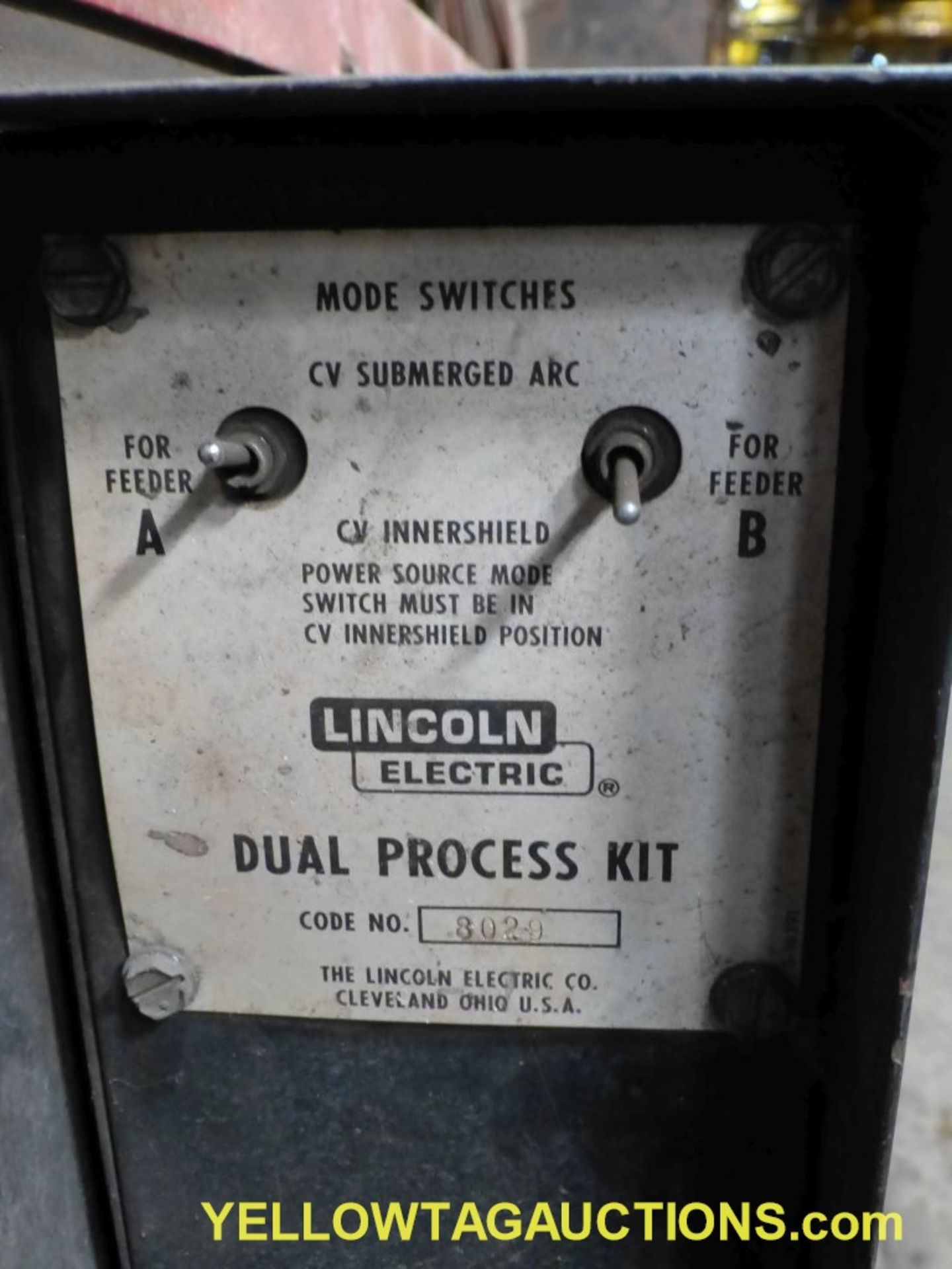 Lincoln Electric Ideal Arc 600 Welder | Includes: Multiprocess Switch and Dual Purpose Box w/LN-9 Wi - Image 11 of 23