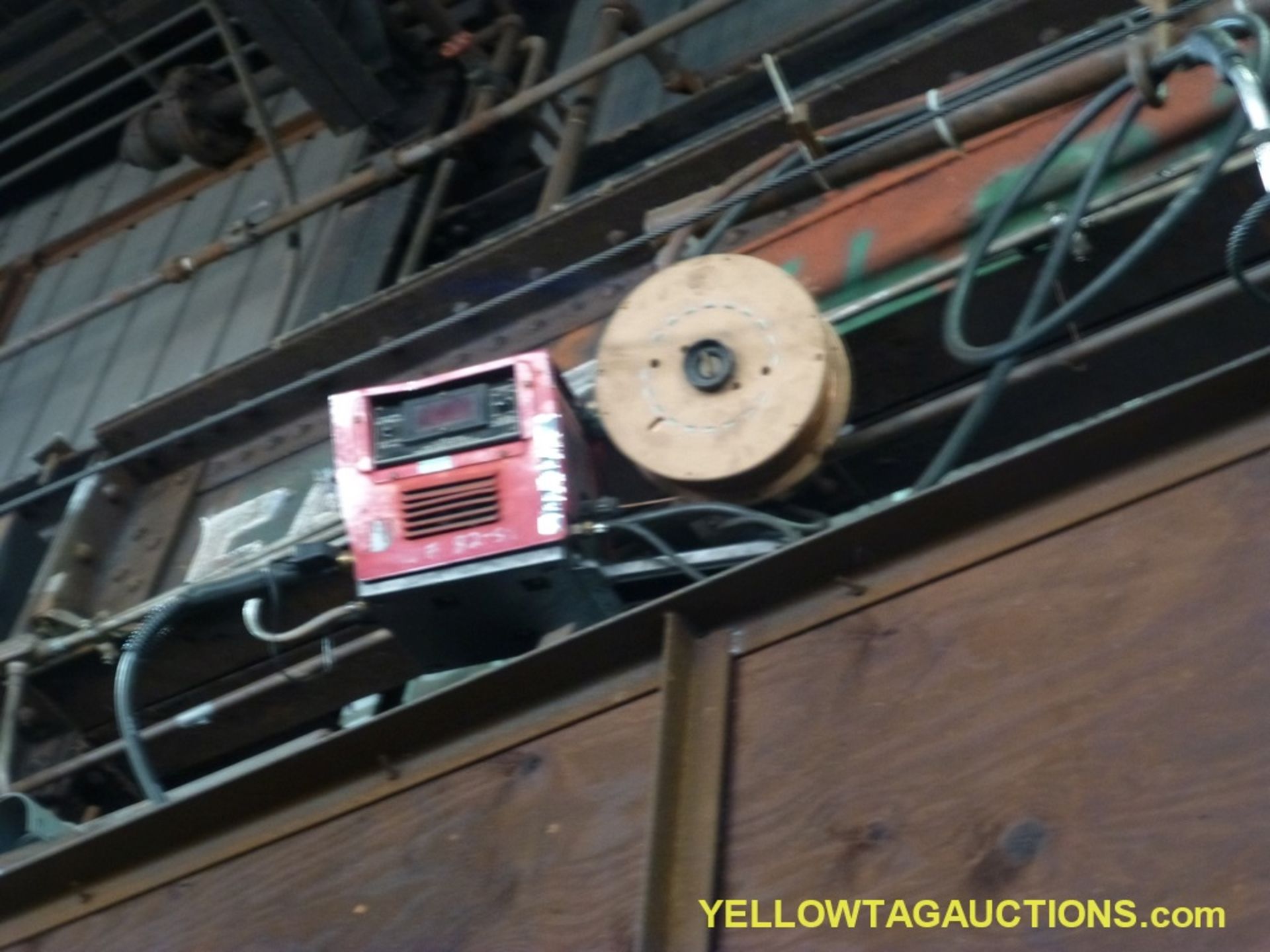 Lot of (2) Lincoln Components | (1) Electric DC 600 Welder; (1) N-9 Wire Feeder Above - Image 2 of 8