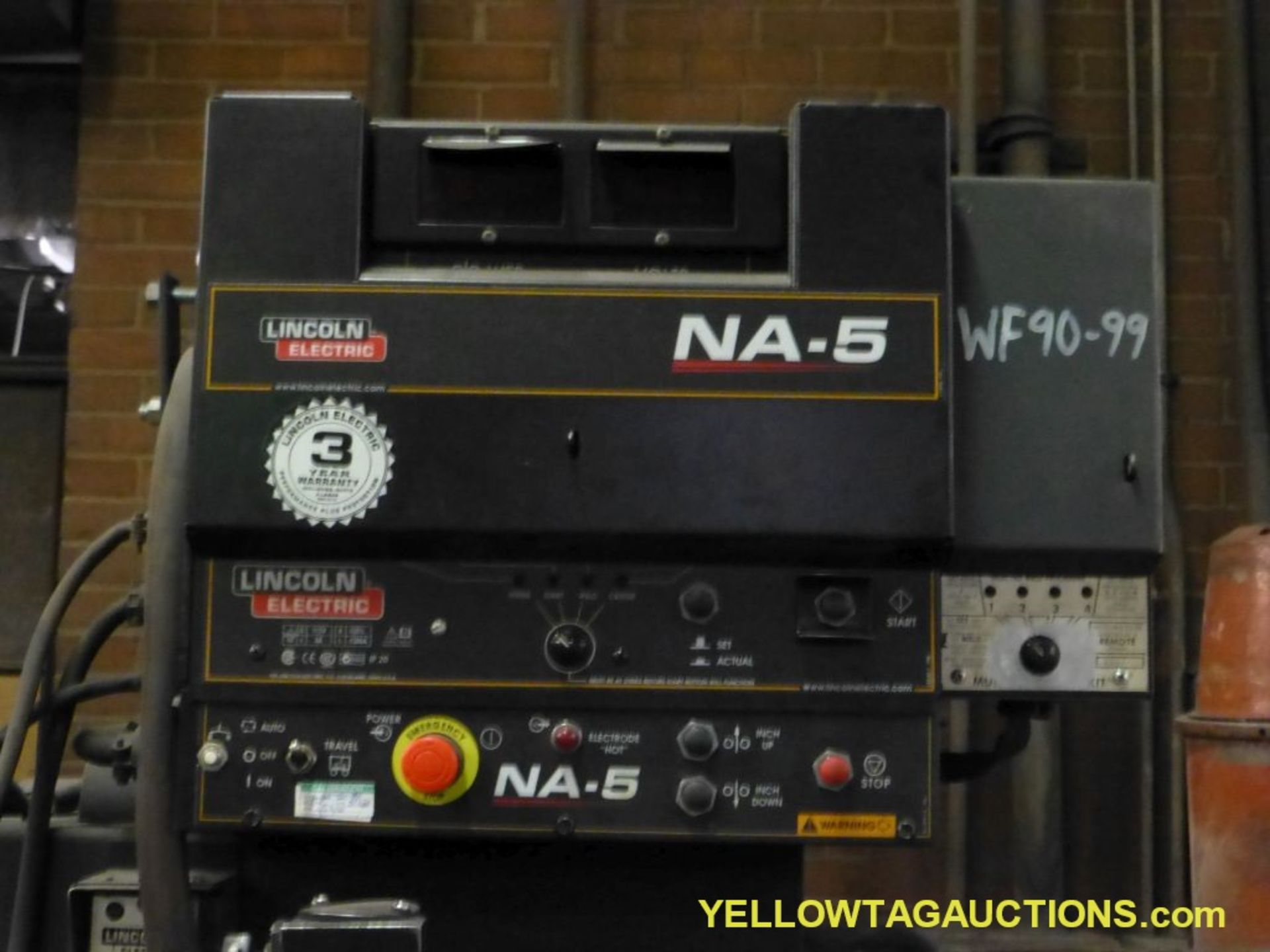 Lincoln NA-5 Seam Welder w/Presto Lift and Flex Feeder - Image 9 of 13