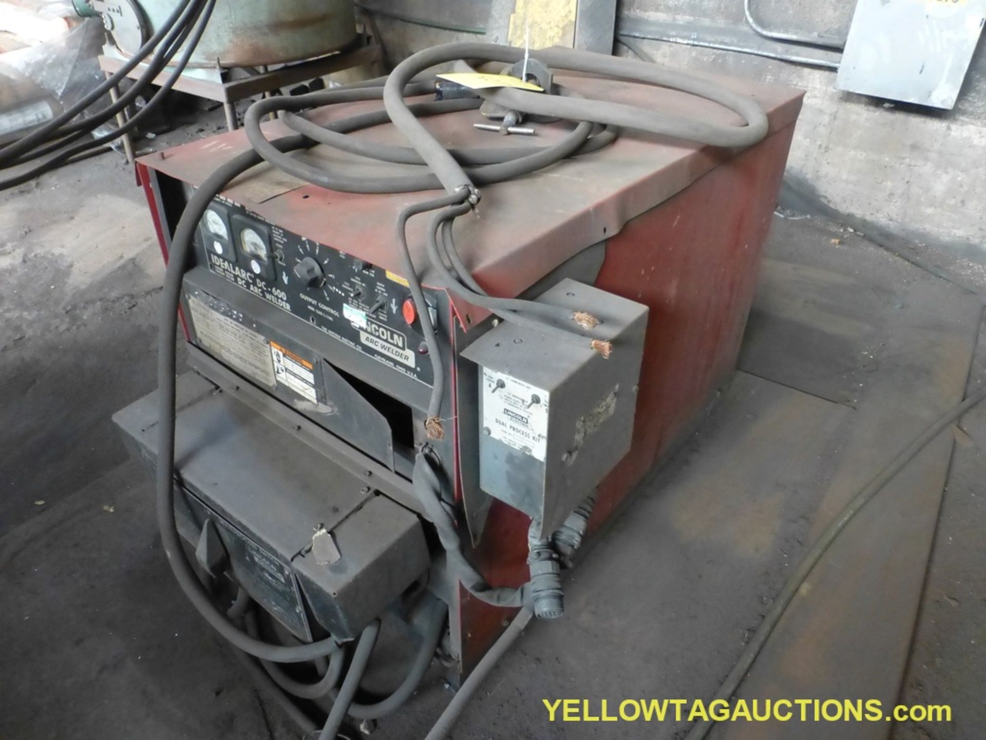 Lot of (2) Lincoln Electric Components | (1) Ideal Arc DC 600 Arc Welder Model No. DC600, Code No. 9
