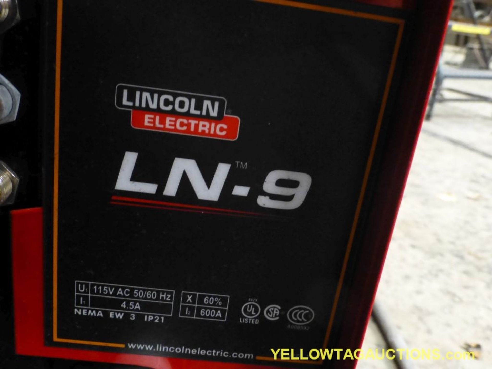 Lincoln Electric Ideal Arc 600 Welder | Includes: Multiprocess Switch and Dual Purpose Box w/LN-9 Wi - Image 16 of 23