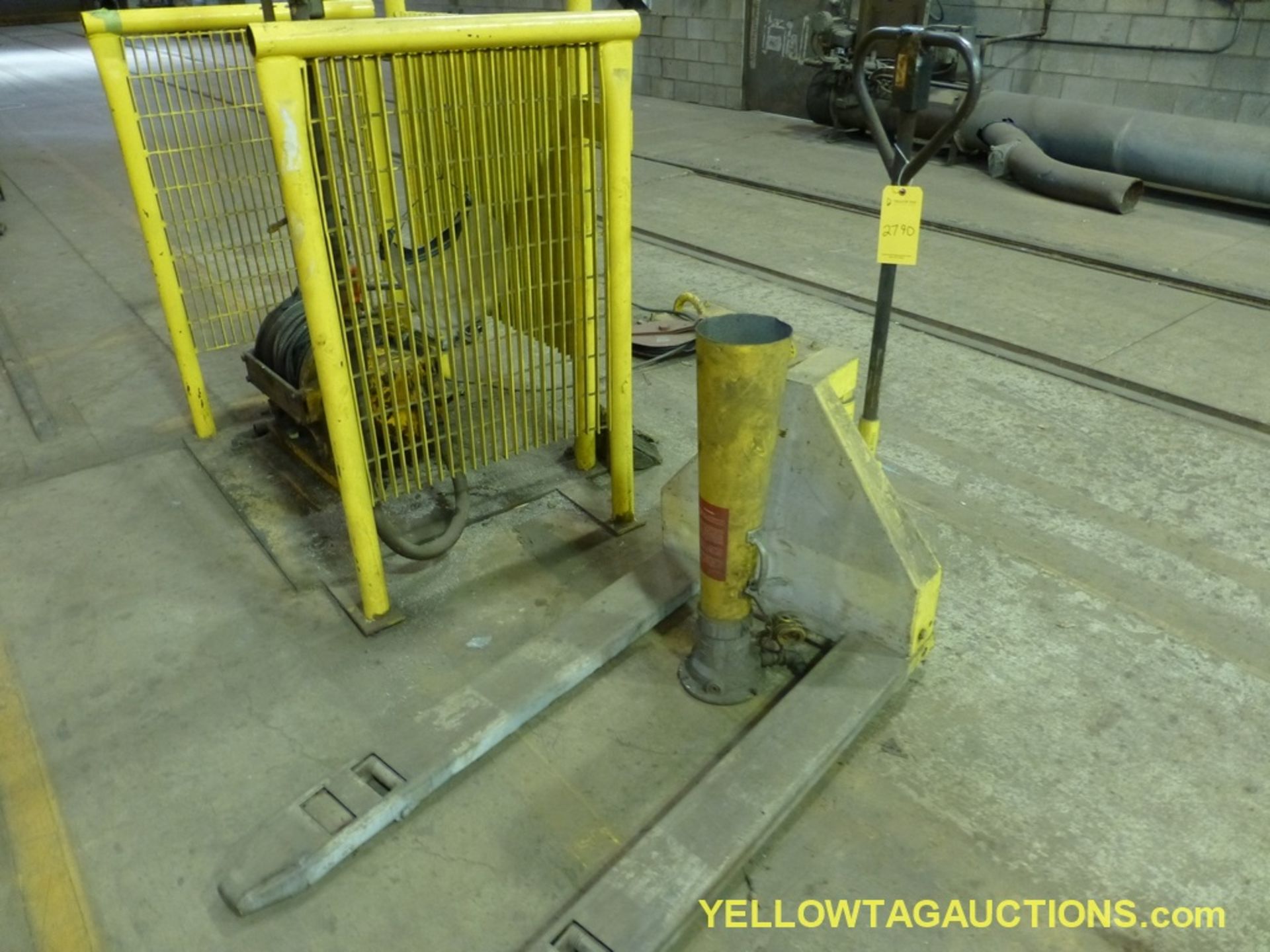 Lot of (2) Assorted Components | (1) Rol-Lift Pallet Jack; (1) Ject Air Coppus High Performance Air