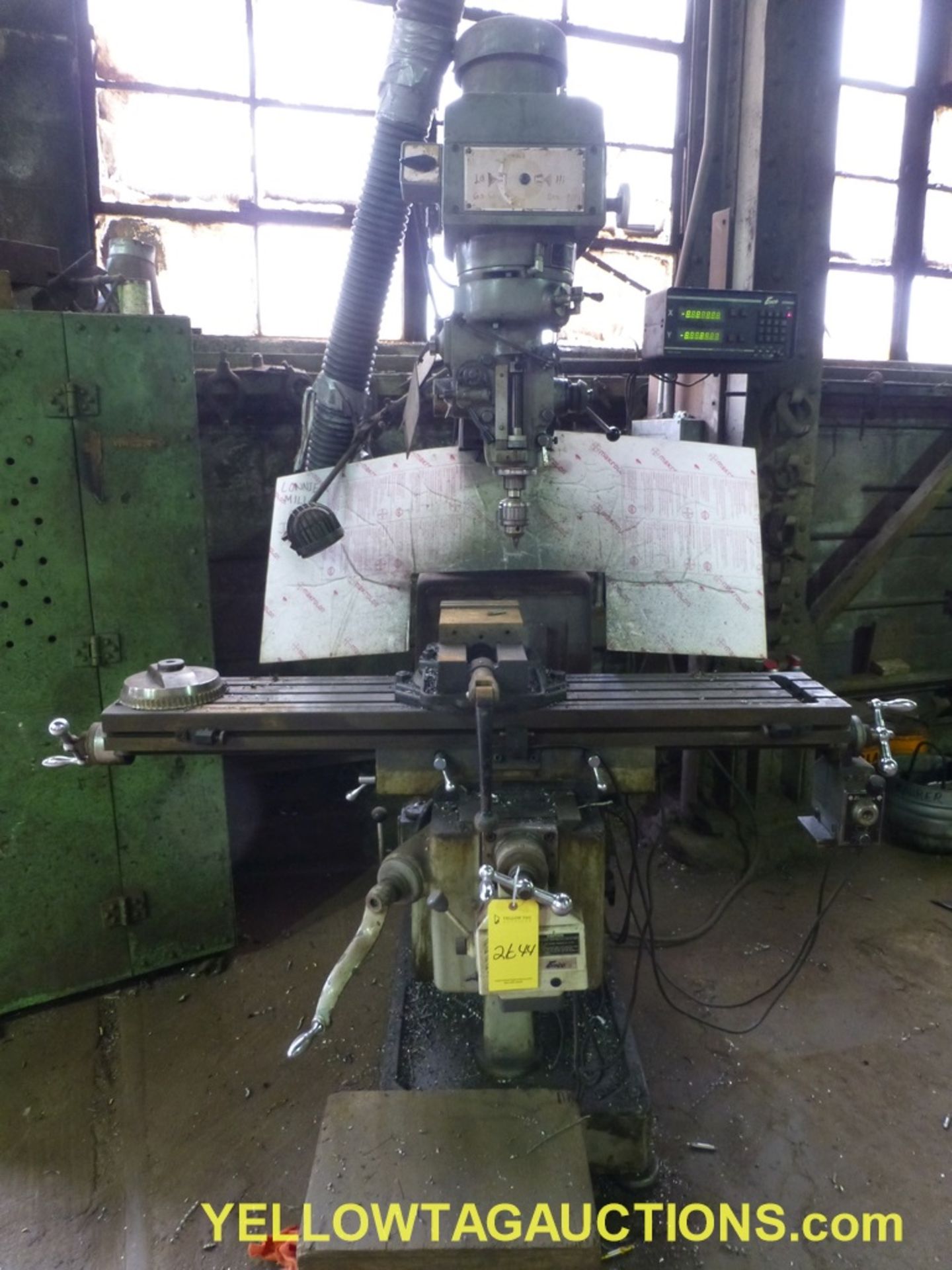 Emco High Speed Vertical Milling Machine | Model No. BPV-1054; Width Table Service 10"; 64" Length - Image 3 of 22