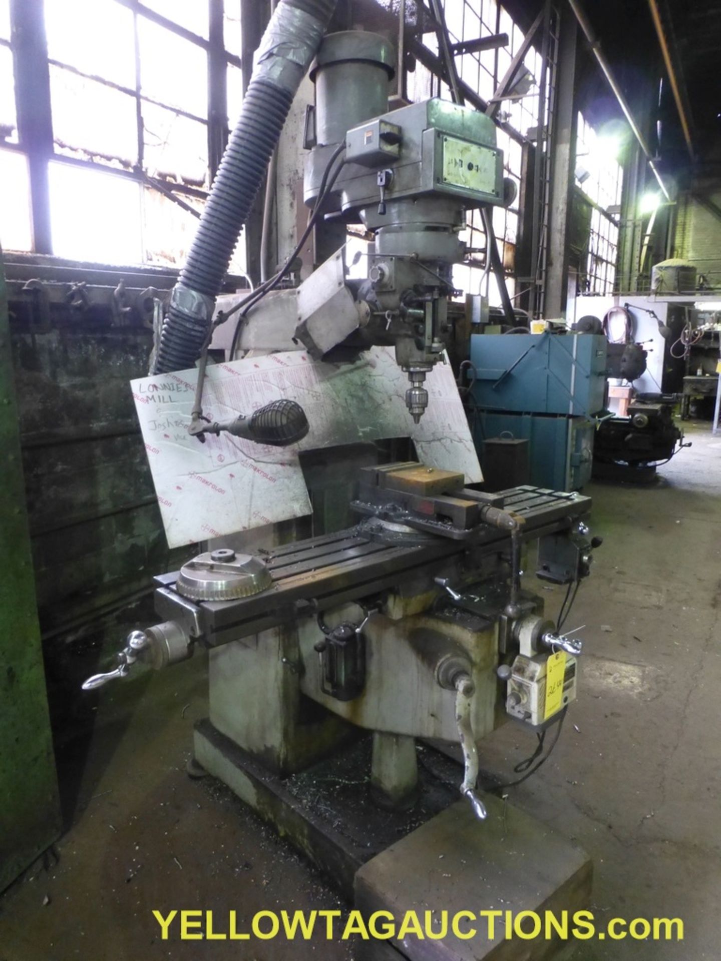 Emco High Speed Vertical Milling Machine | Model No. BPV-1054; Width Table Service 10"; 64" Length - Image 2 of 22