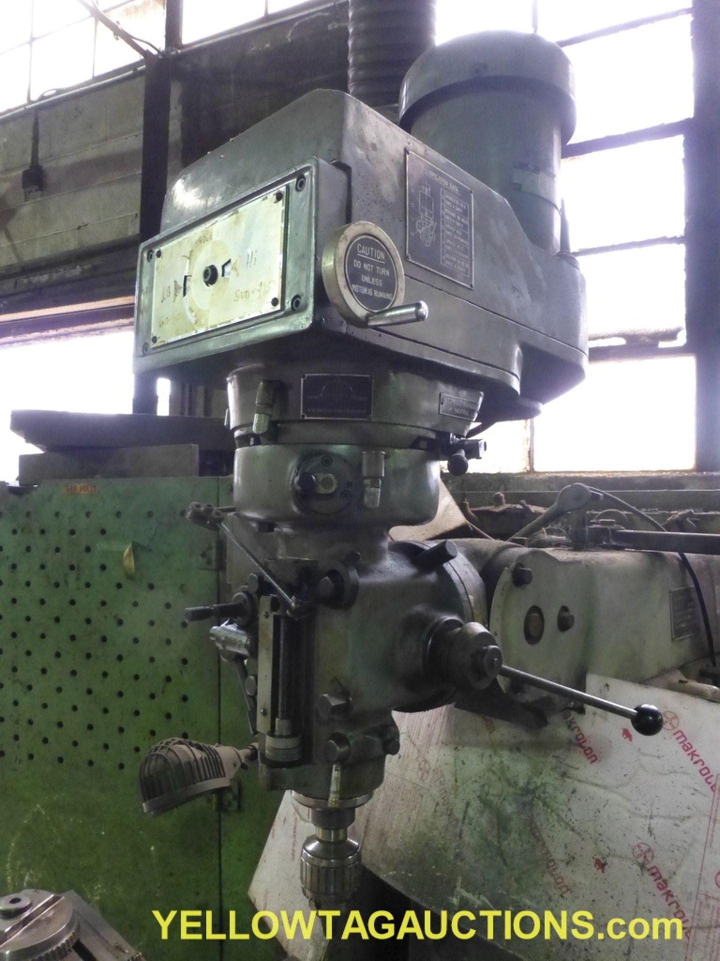 Emco High Speed Vertical Milling Machine | Model No. BPV-1054; Width Table Service 10"; 64" Length - Image 4 of 22