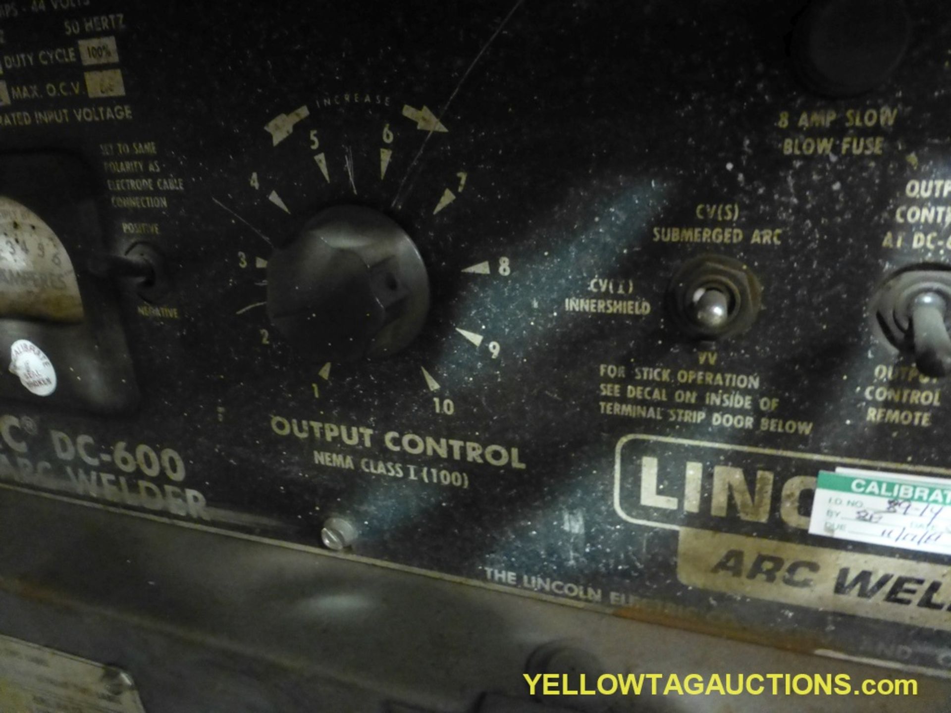 Lot of (2) Lincoln Components | (1) Ideal Arc DC 600 Welder; (1) Electric LN-9 GMA Wire Feeder - Image 5 of 14