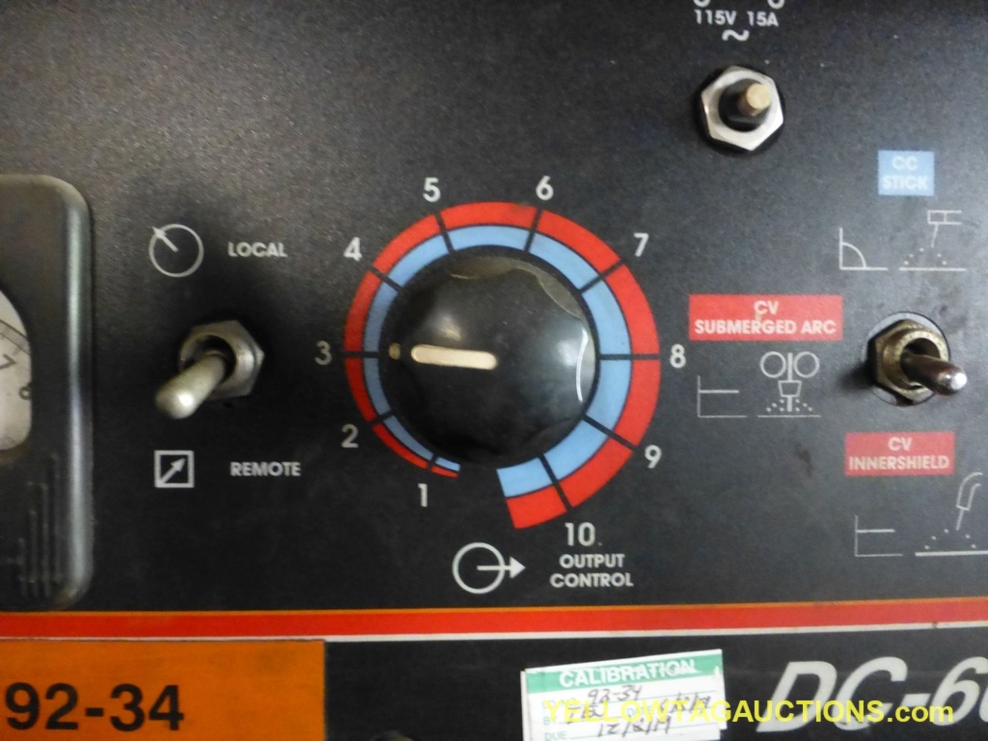 Lot of (2) Lincoln Components | (1) Lincoln Electric DC 600 Welder w/Multiprocess Switch; (1) Lincol - Image 7 of 14