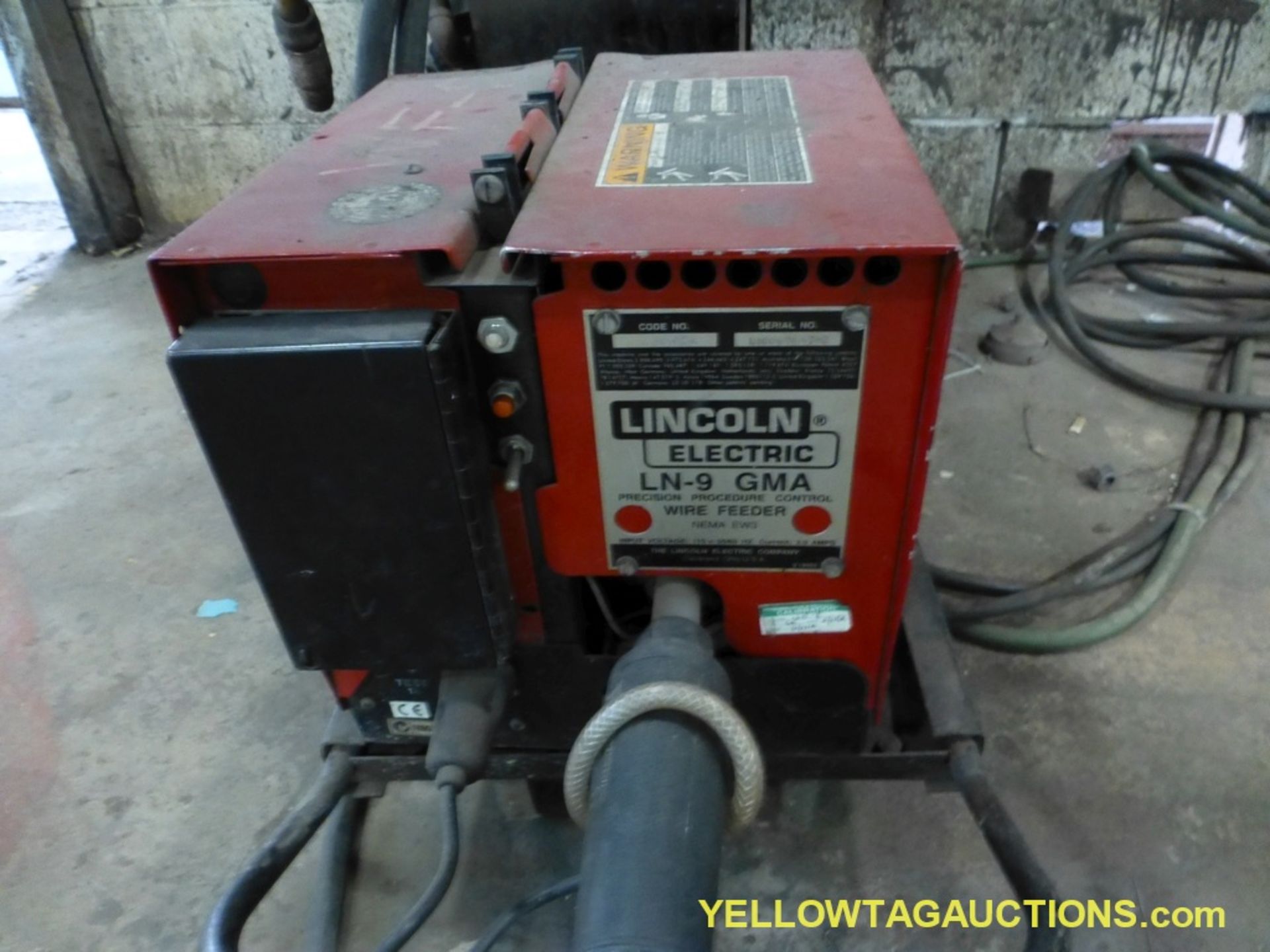 Lot of (2) Lincoln Components | (1) Ideal Arc DC 600 Welder; (1) Electric LN-9 GMA Wire Feeder - Image 8 of 14