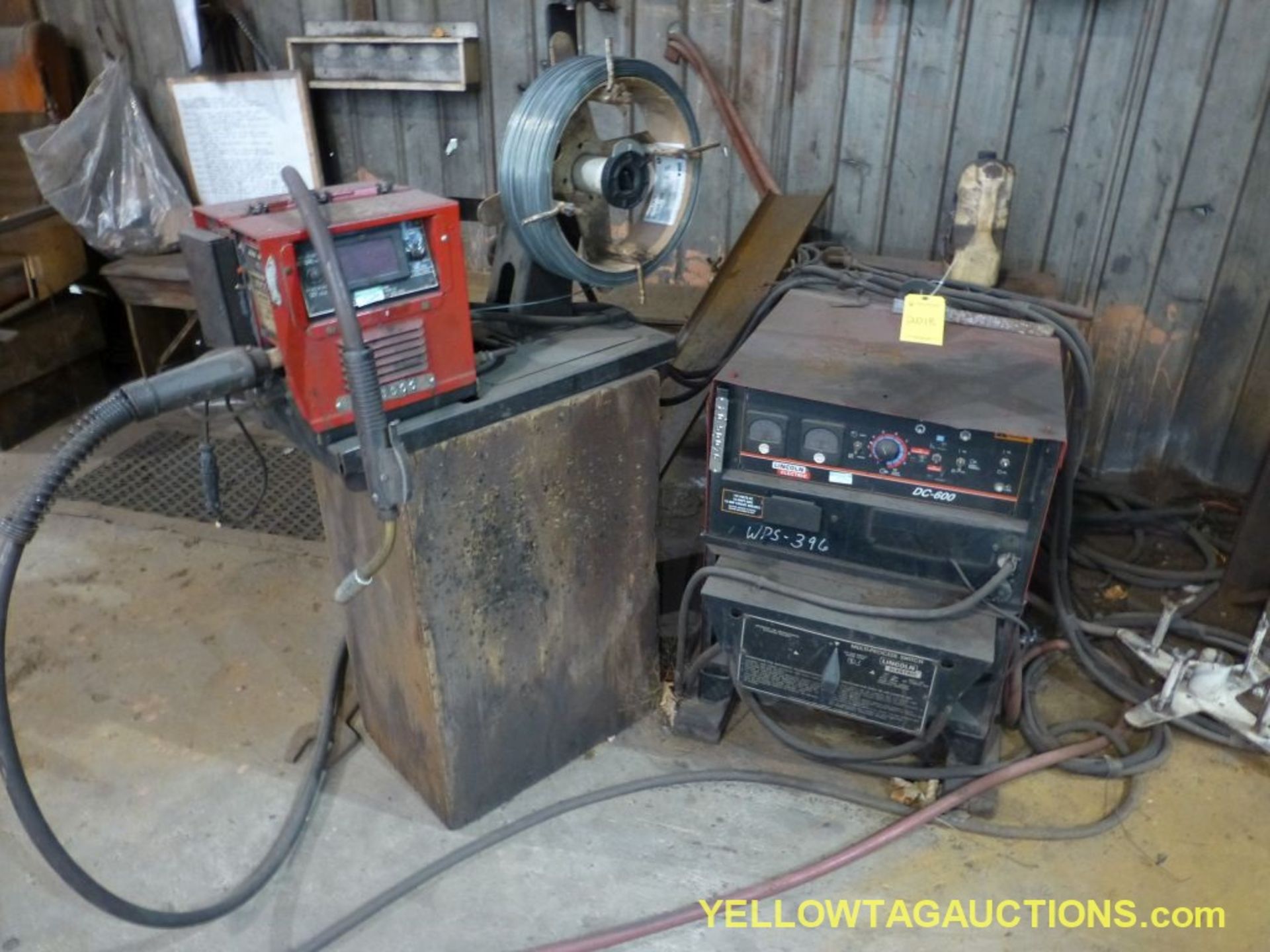 Lincoln Electric Ideal Arc DC-600 Welder | Includes: Multiprocess Switch & LN-9 Wire Feeder