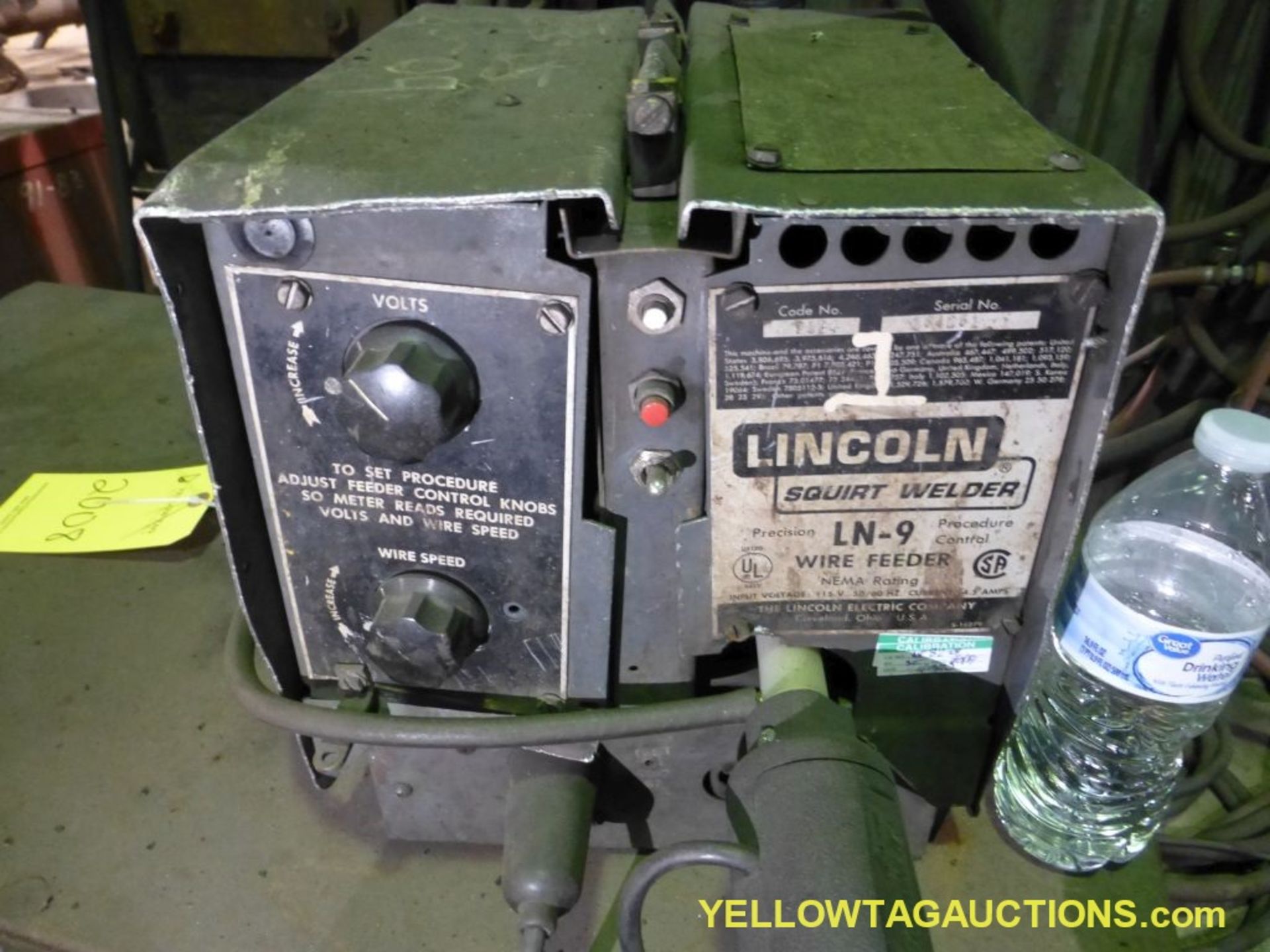 Lincoln Electric Ideal Arc DC-600 Welder | Includes: Multiprocess Switch & Lincoln Wire Feeder LN-9 - Image 13 of 17