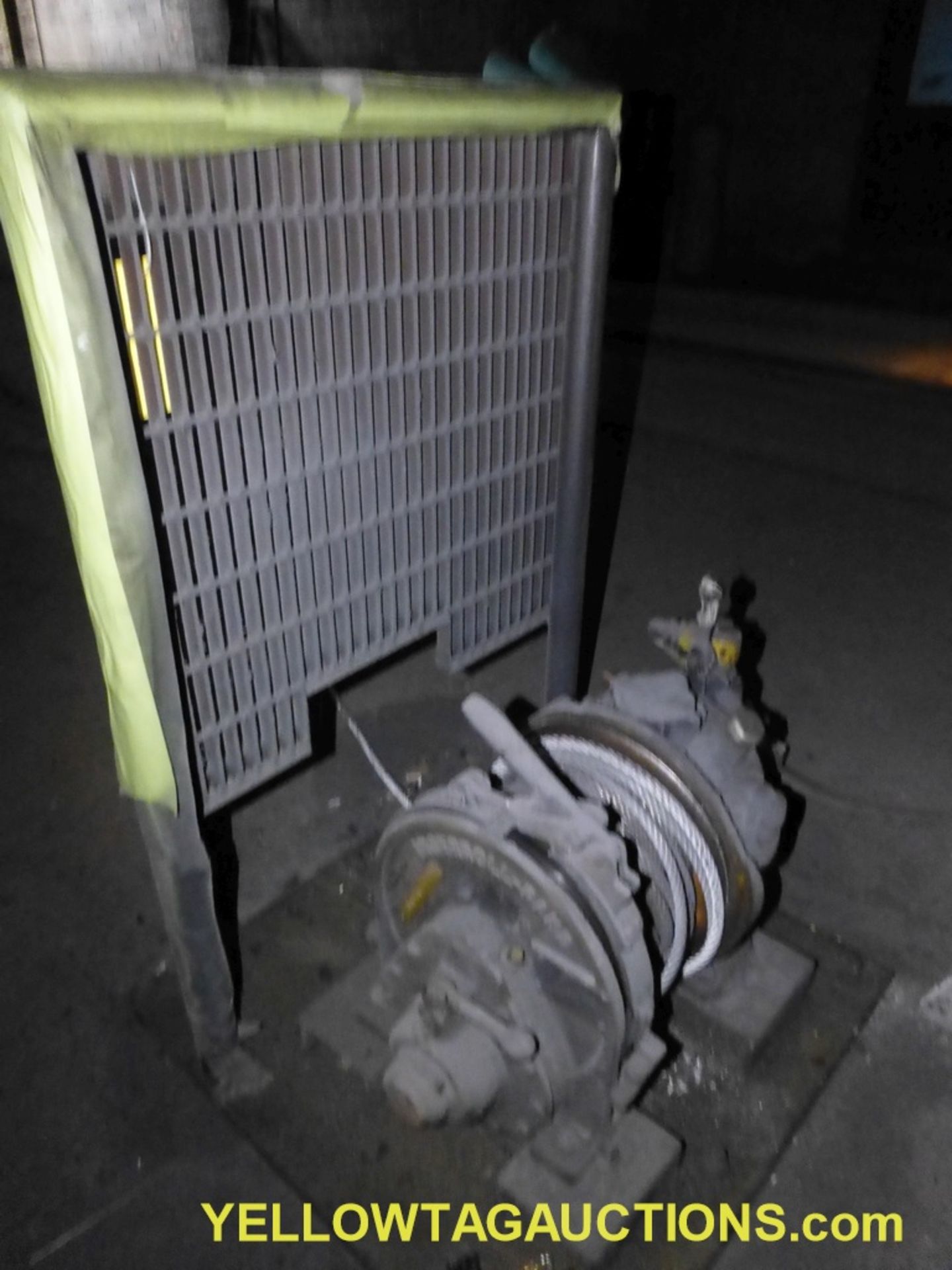 Ingersoll Rand Floor Mounted Air Winch