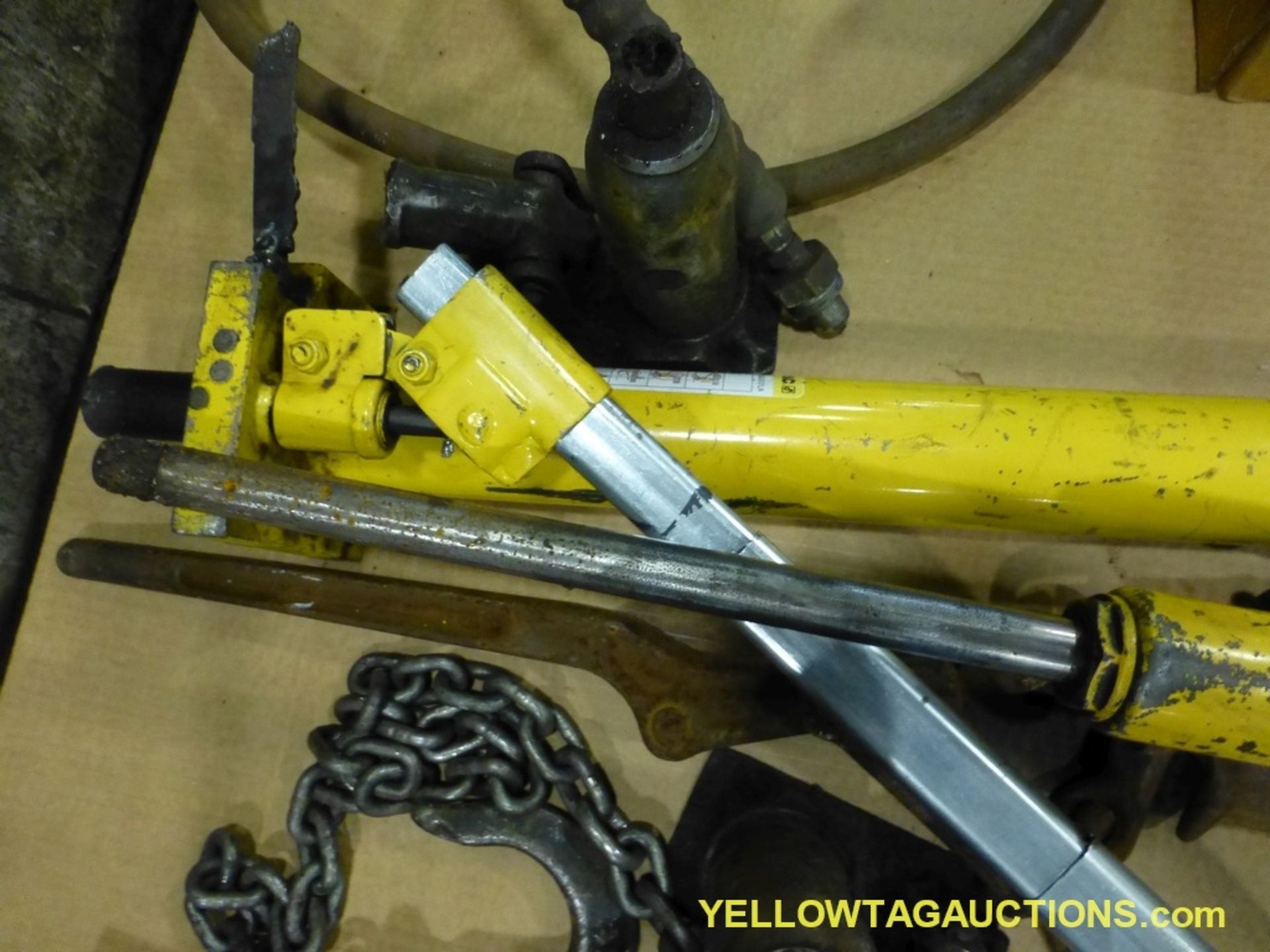 Lot of Assorted Components | Includes:; Lever Hoist; Hydraulic Pumps - Image 4 of 5
