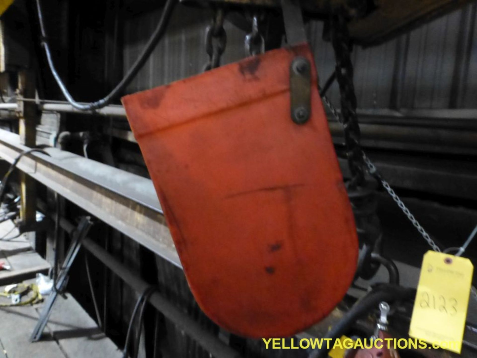 1 Ton Jib Crane w/Coffing Chain Hoist - Image 4 of 6