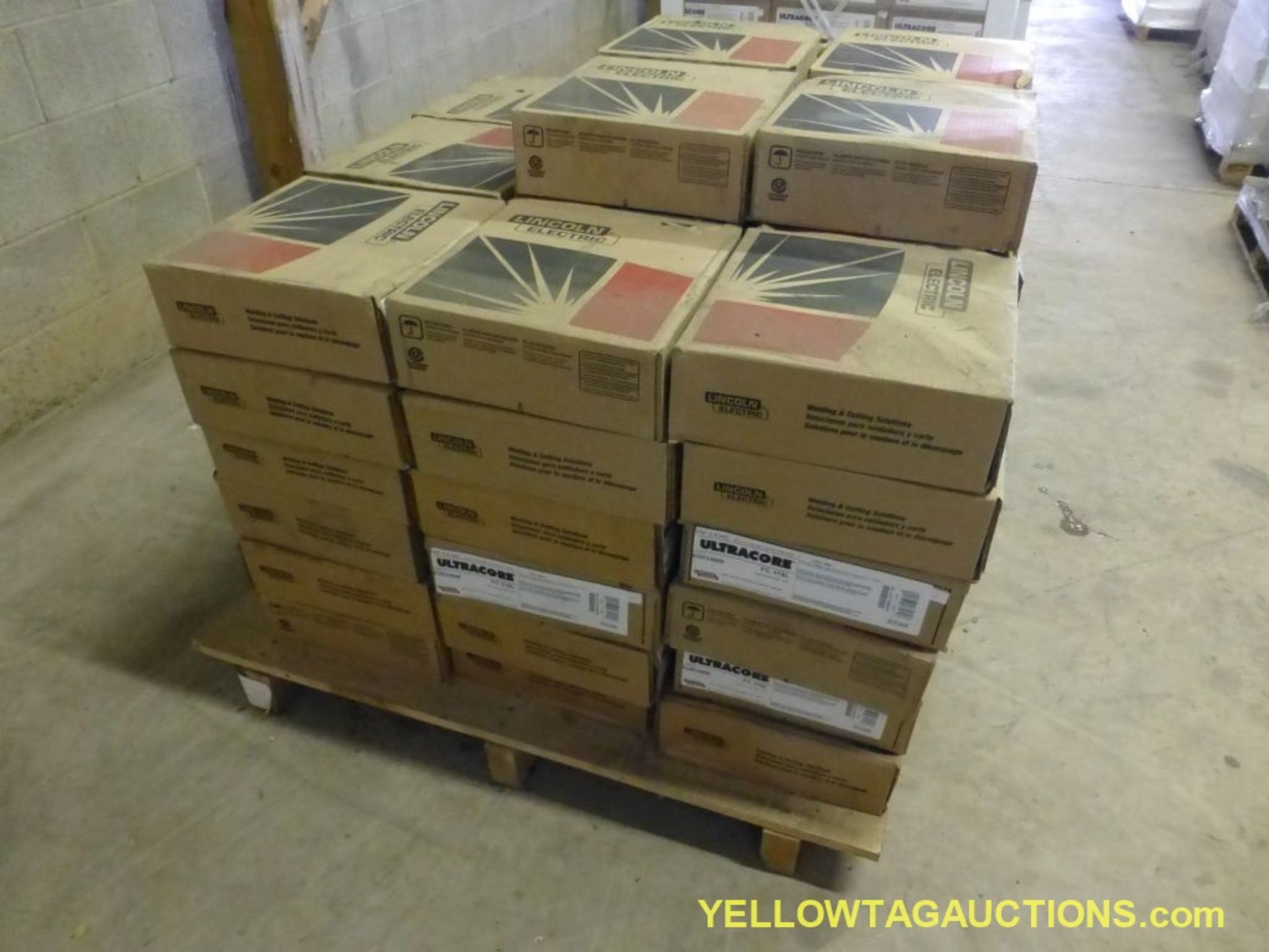 Lot of (58) Boxes of Lincoln Electric Ultra Core Alloy Steel | Model No. FC 316L; New Surplus - Image 2 of 3