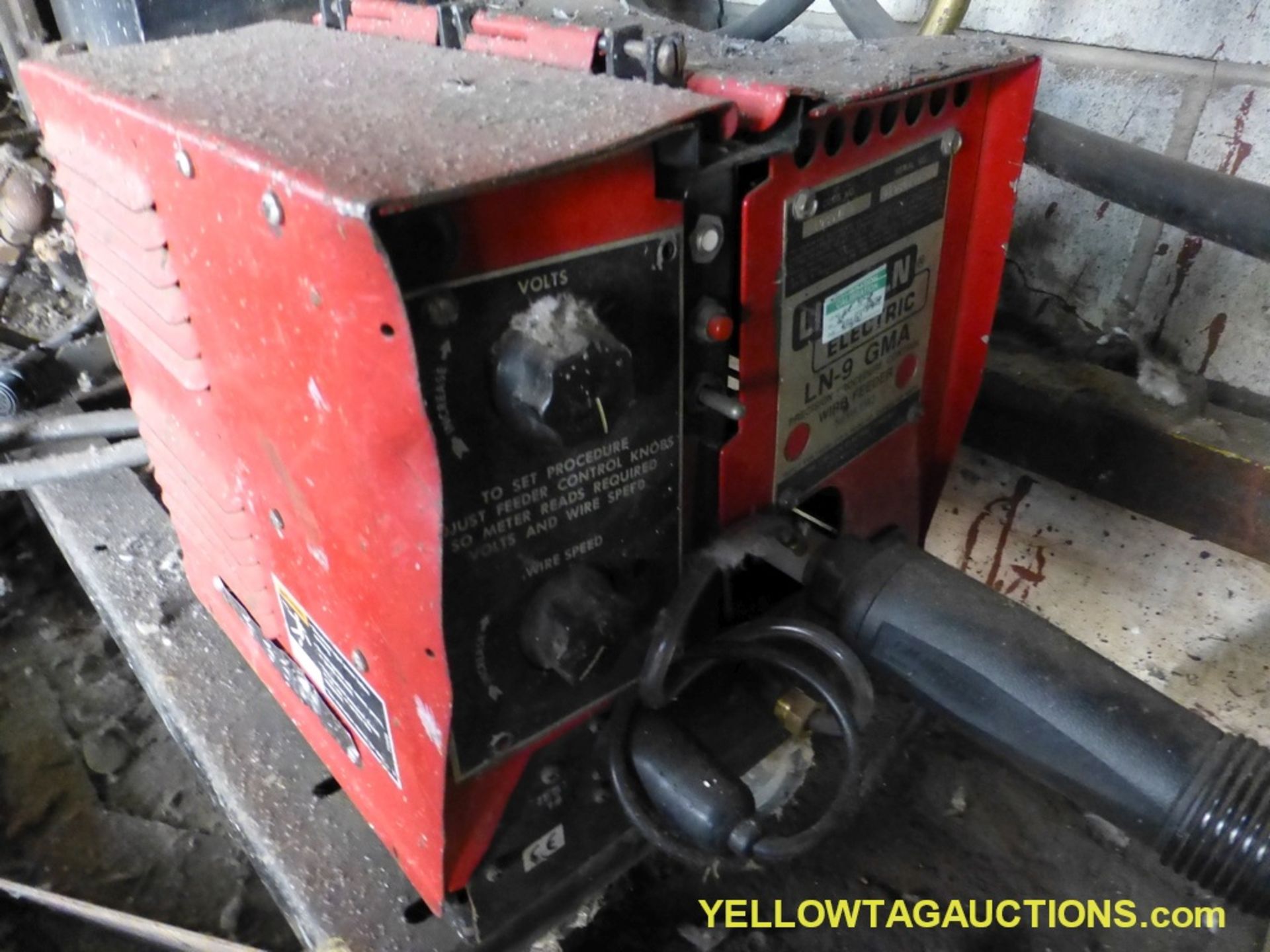 Lincoln Electric Ideal Arc DC 600 Welder with Wire Feeder - Image 11 of 14