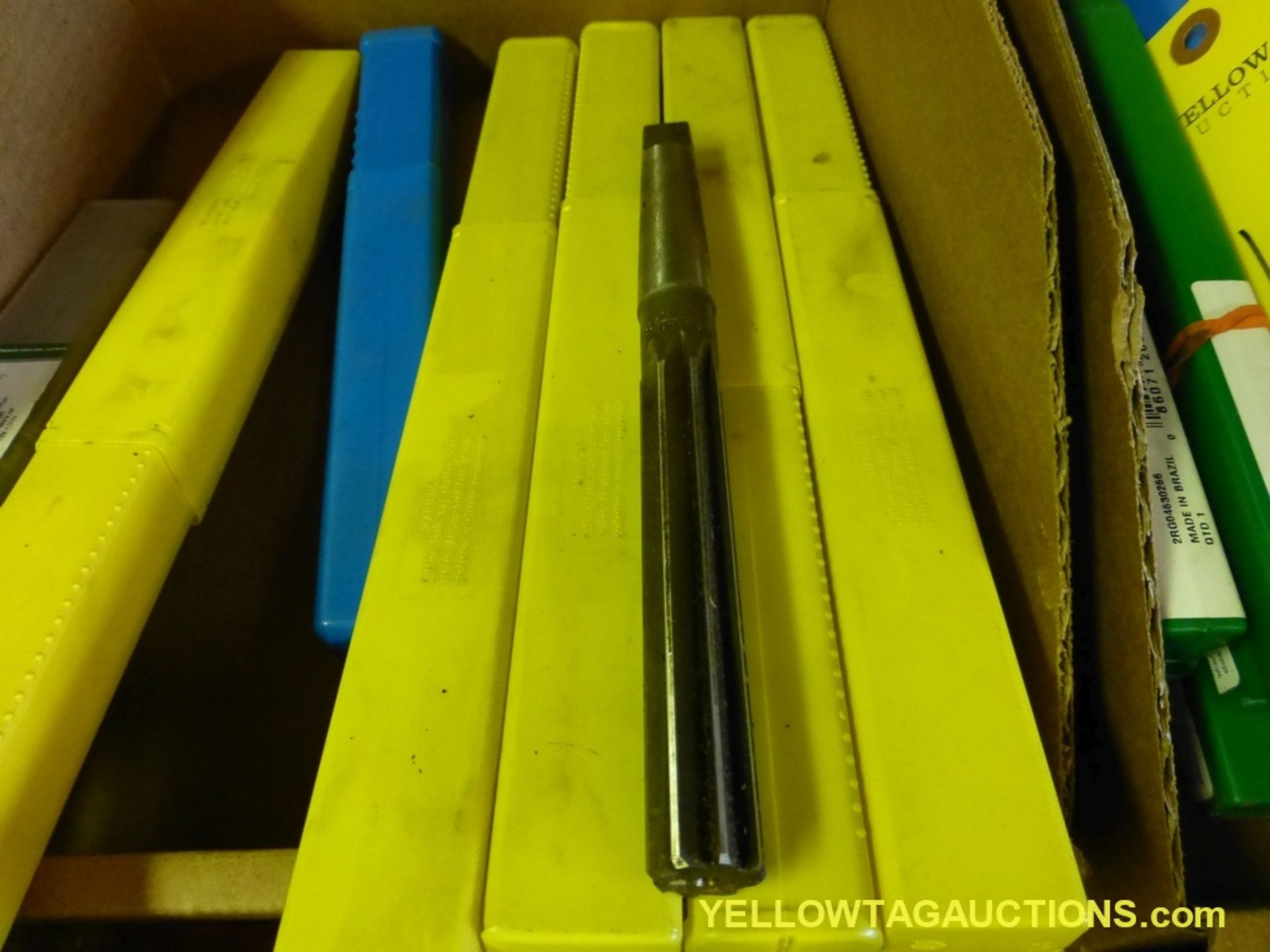 Lot of Assorted Reamers | Includes:; FMT Black Finish Straight Flute Taper Shank Part No. 32228078, - Image 4 of 5
