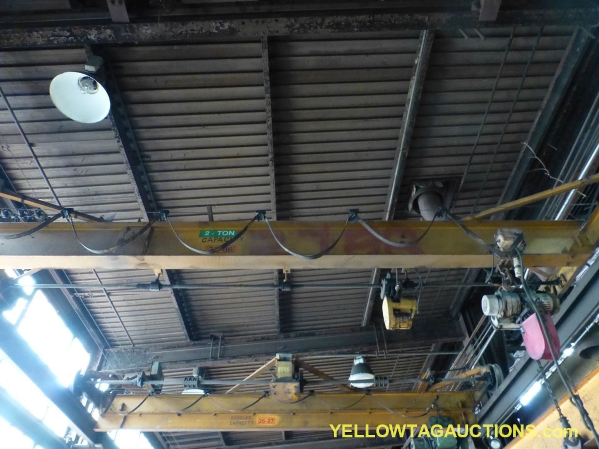 2 Ton Overhead Crane | Includes: Coffing 2 Ton Chain Hoist