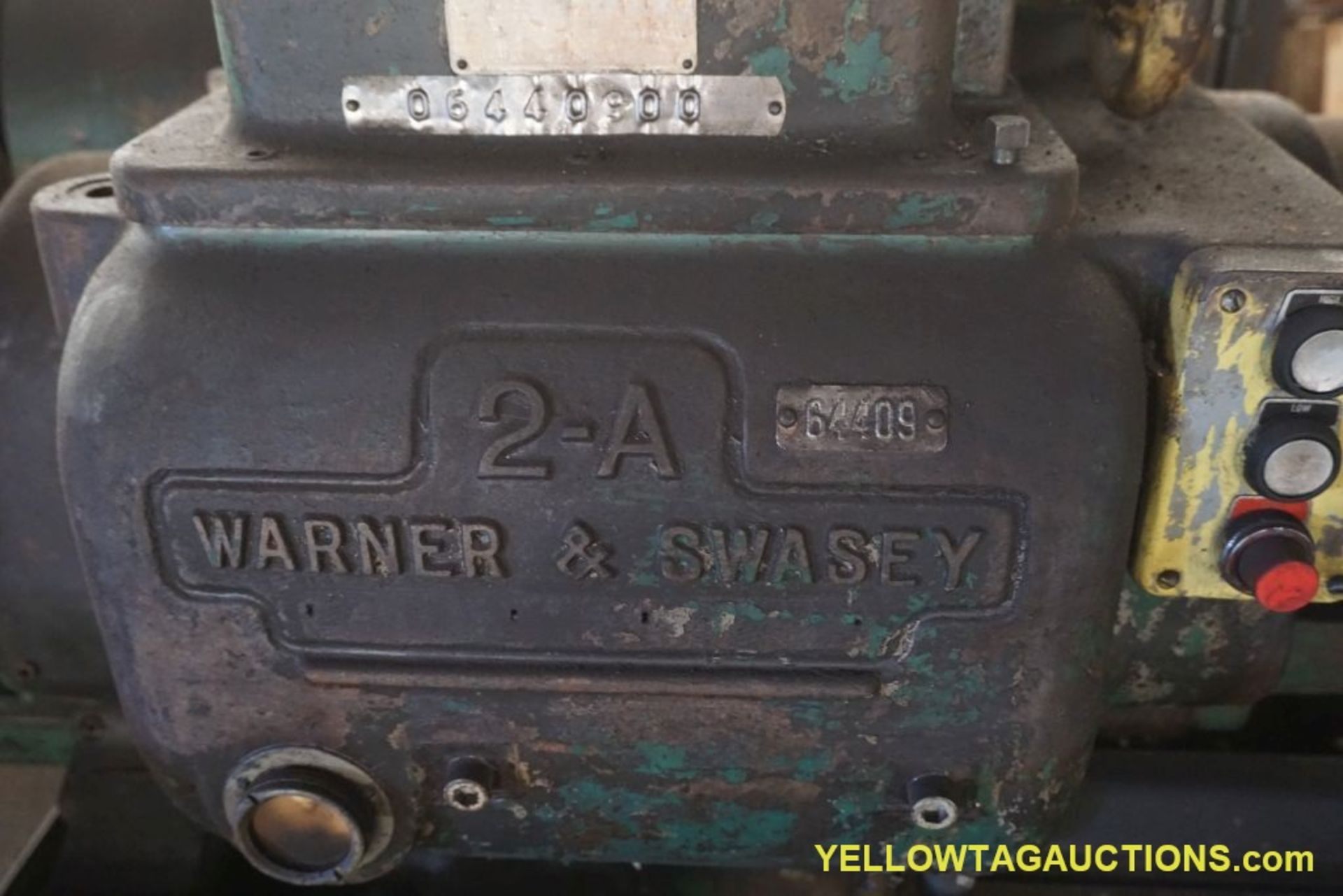 Warner & Swasey 2A Turret Lathe w/Burfeed - Image 10 of 17