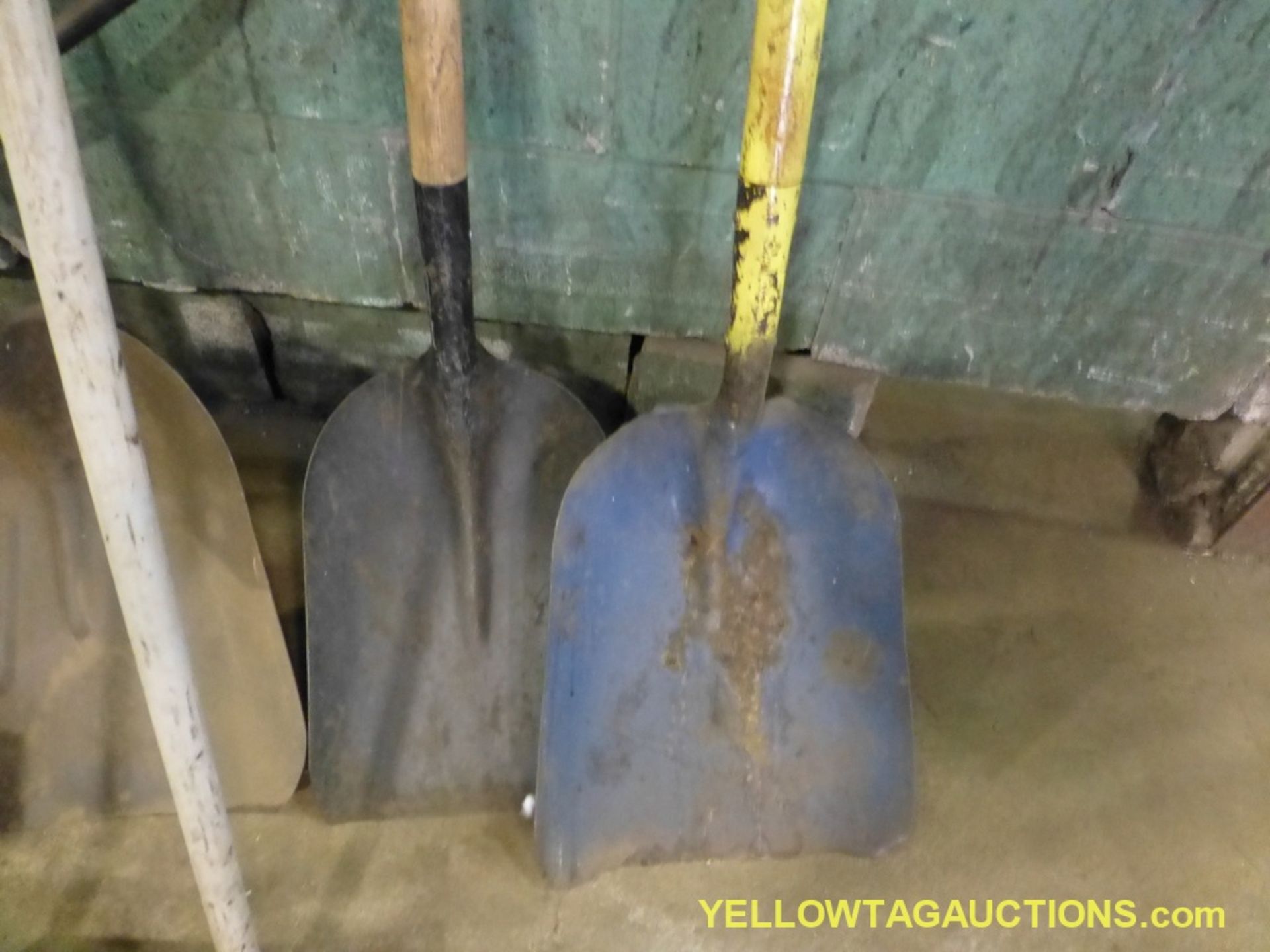 Lot of Assorted Shovel and Push Broom - Image 5 of 5