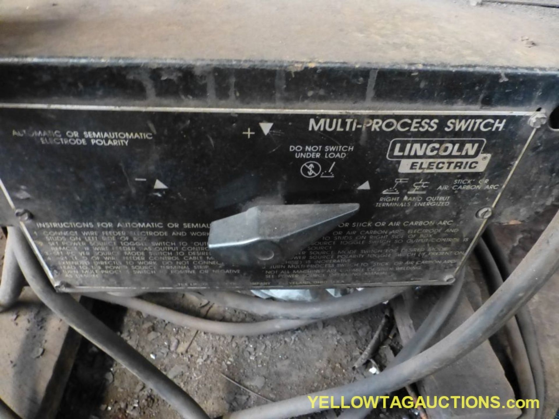 Lot of (2) Lincoln Components | (1) Lincoln Electric Ideal Arc 600 DC-600 Welder w/Multiprocess Swit - Image 6 of 13