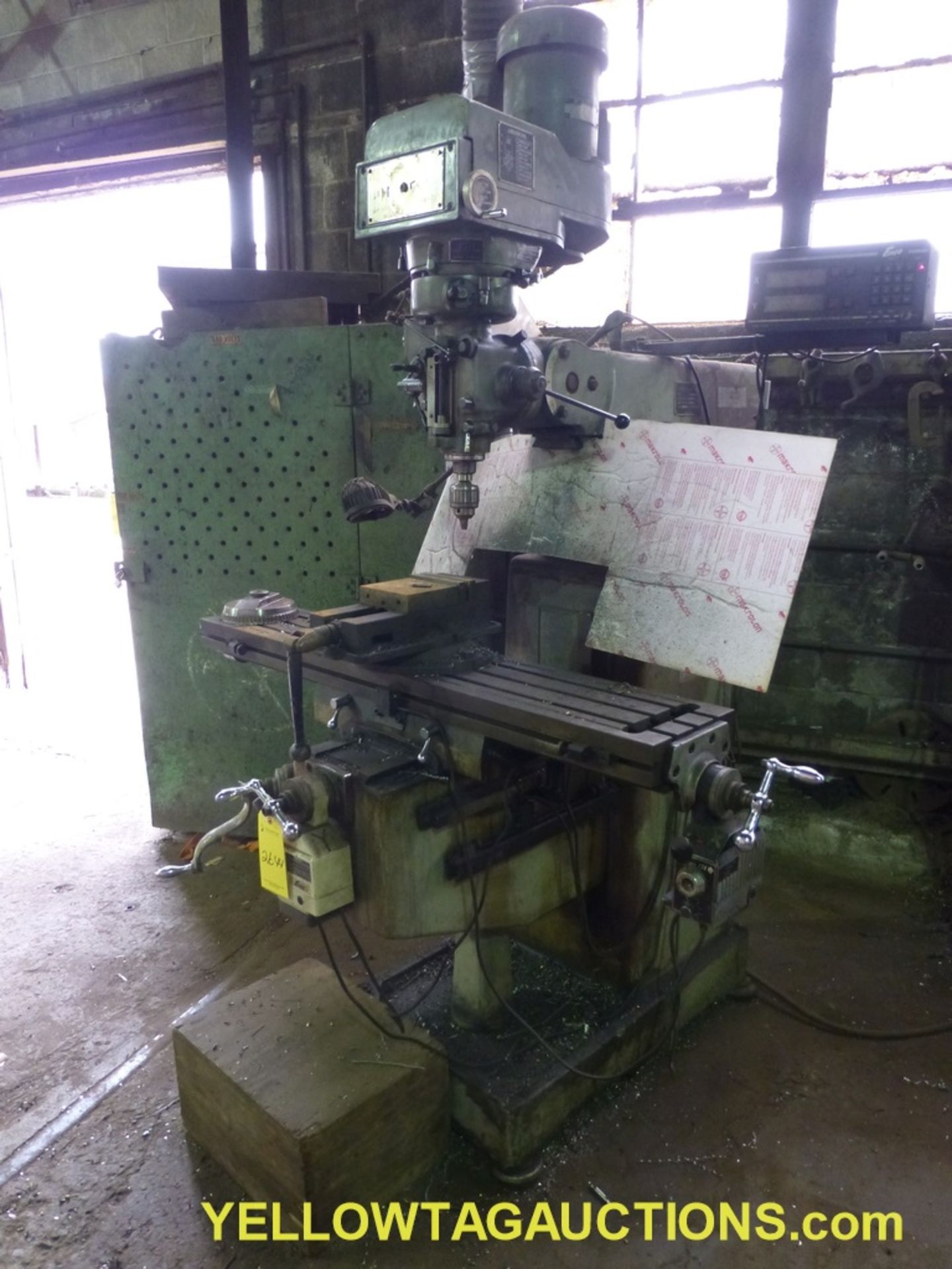 Emco High Speed Vertical Milling Machine | Model No. BPV-1054; Width Table Service 10"; 64" Length