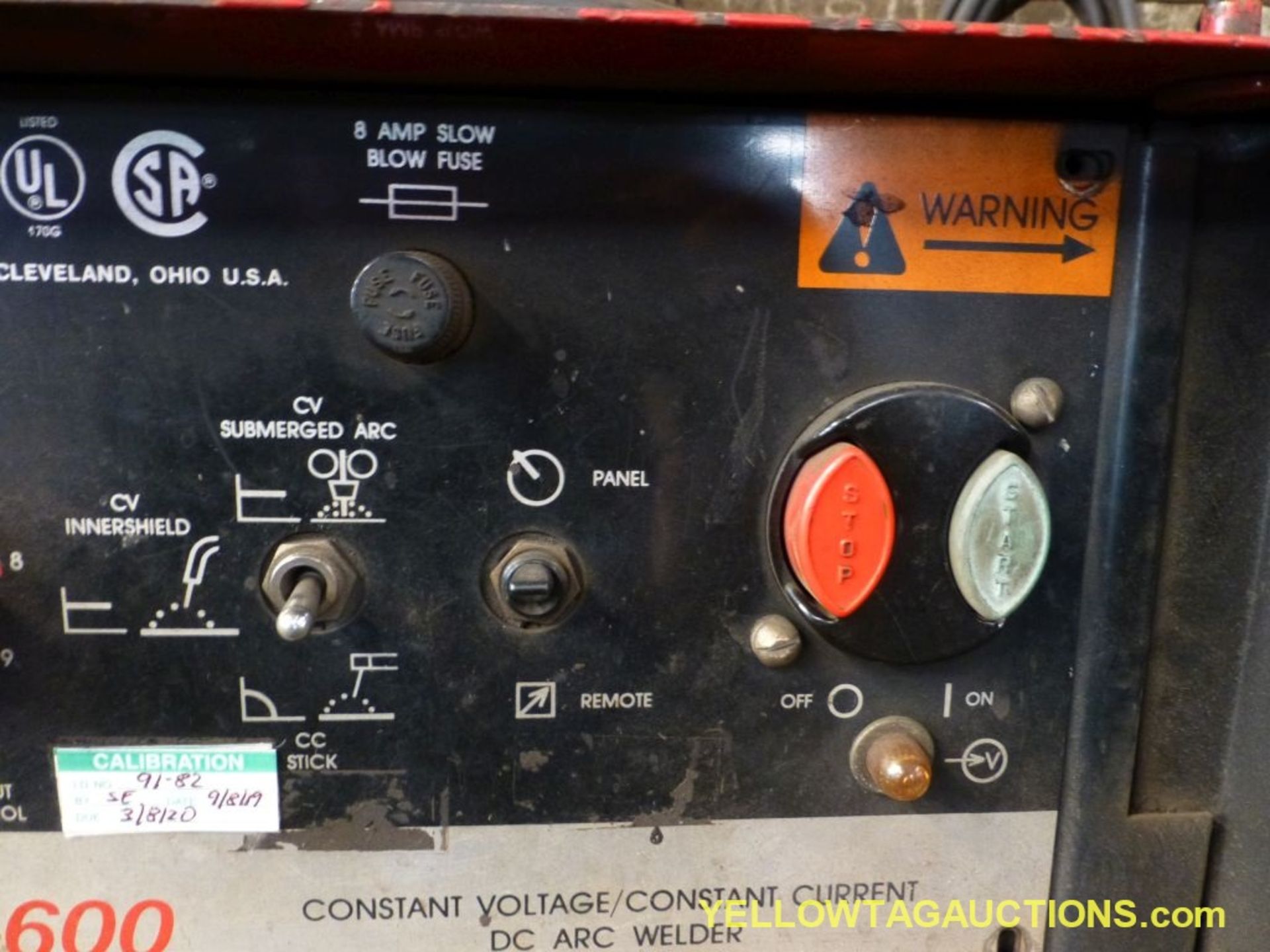 Lot of (2) Lincoln Components | (1) Lincoln Electric Ideal Arc 600 DC-600 Welder w/Multiprocess Swit - Image 5 of 13