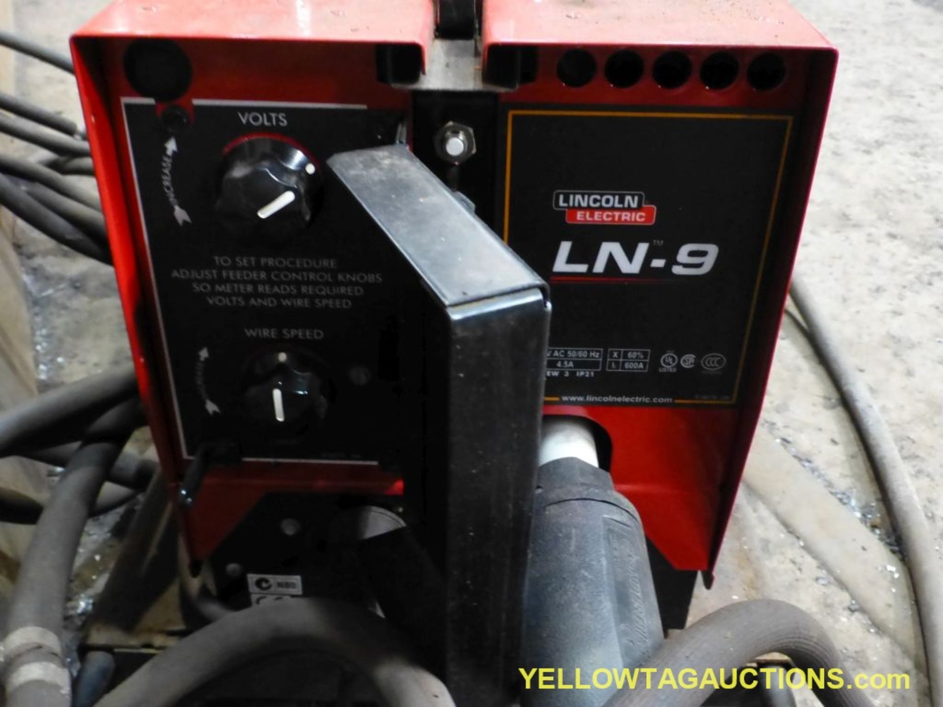 Lincoln Electric Ideal Arc 600 Welder | Includes: Multiprocess Switch and Dual Purpose Box w/LN-9 Wi - Image 13 of 23