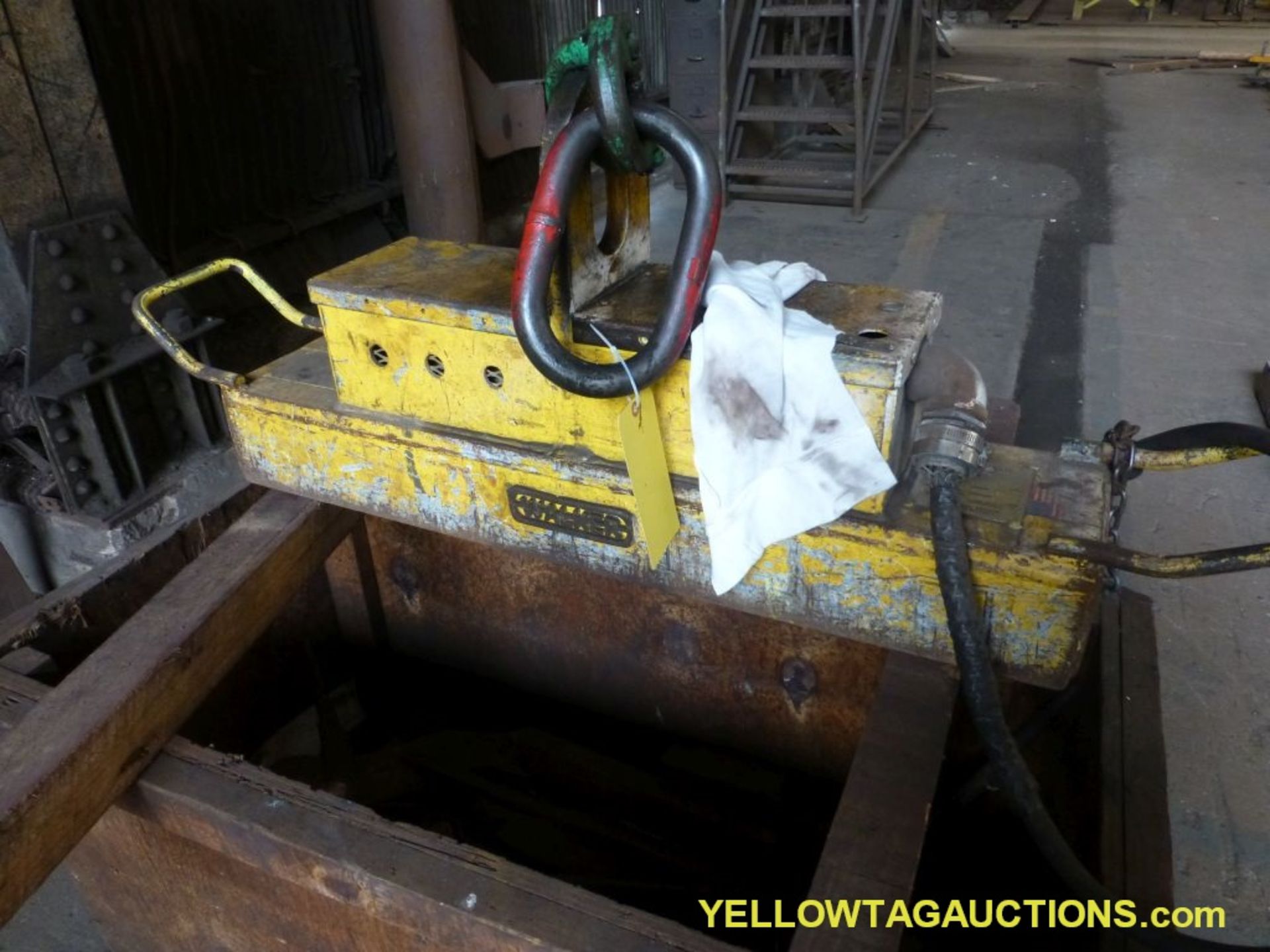 Walker Magnetics Lifting Magnet | Model No. 8X40 HL; Rated Load: 8750 lbs; 230 VDC; 3.74A