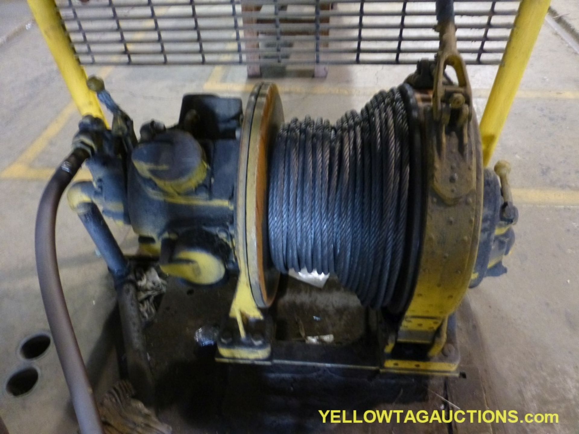 Ingersoll Rand Winch w/Cage - Image 3 of 7
