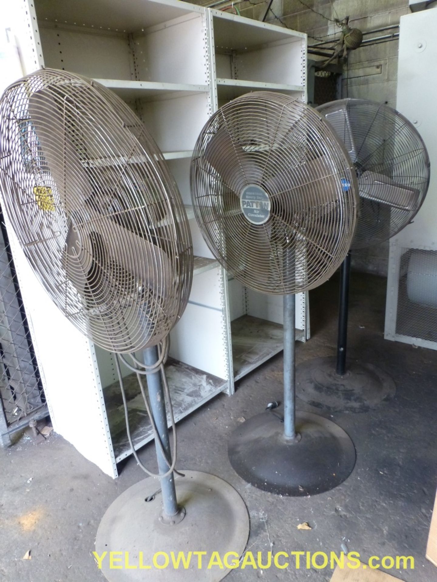 Lot of (3) Industrial Fans