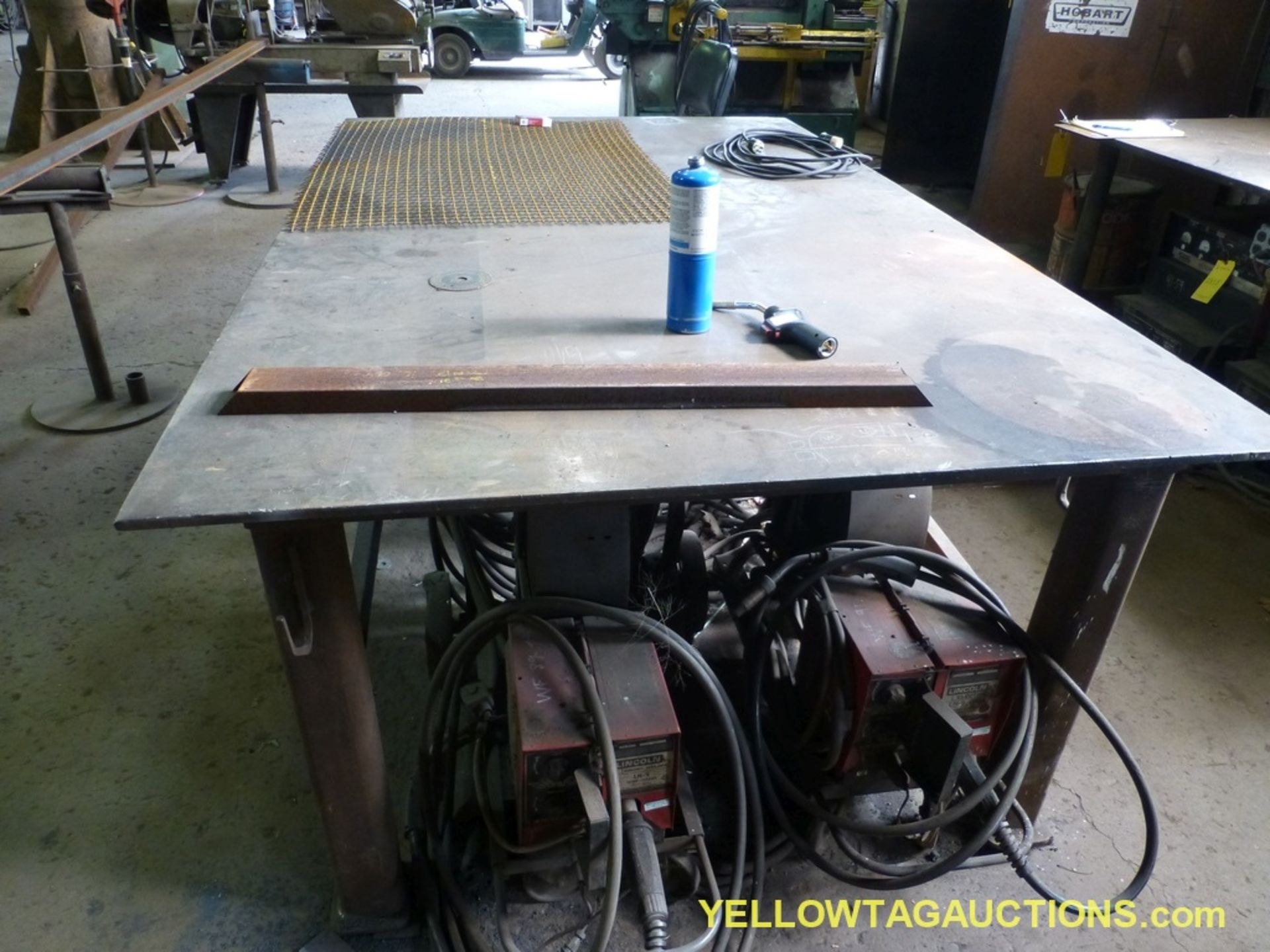Metal Work/Welding Table | 38"T x 60"W x 96-5/8"L - Image 2 of 3