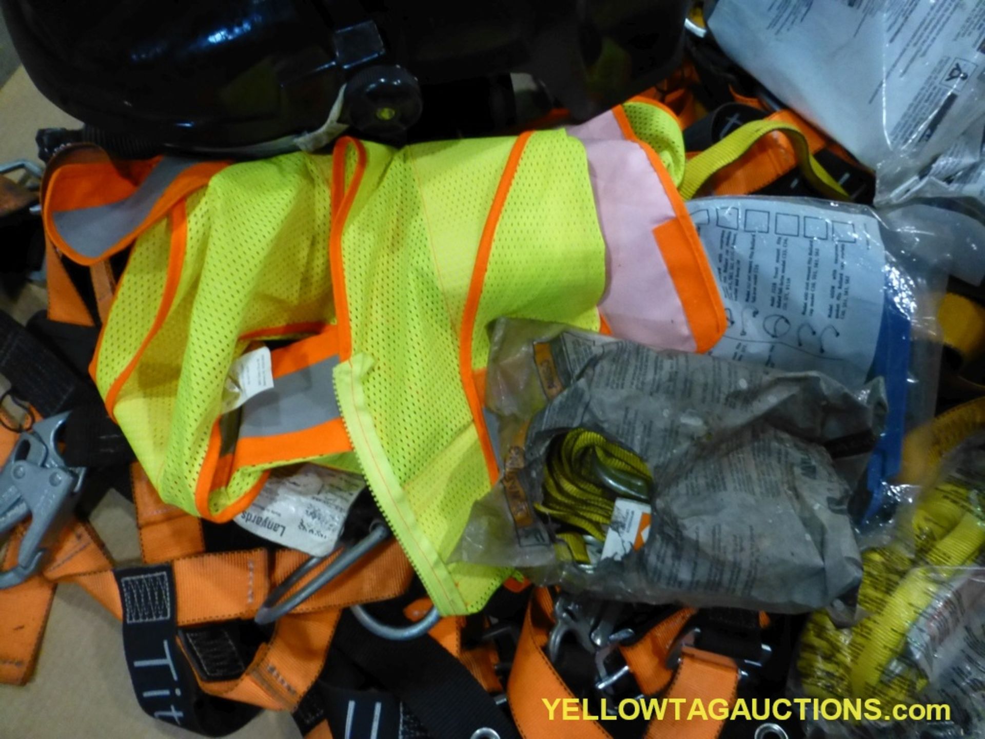 Lot of Assorted Components | Includes:; Safety Harness; Safety Vest; Welding Helmet - Image 3 of 5