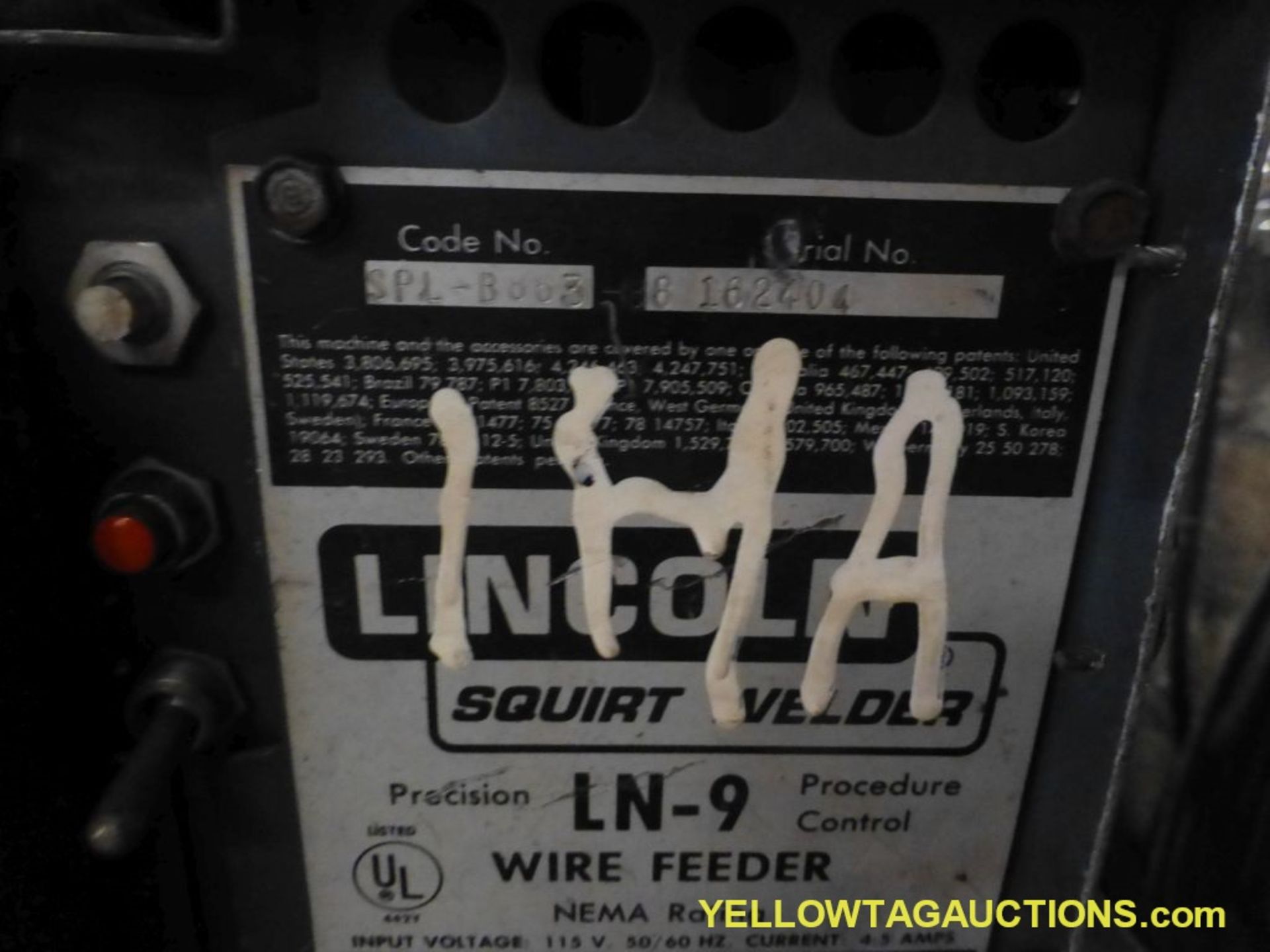 Lot of (2) Lincoln Components | (1) Lincoln Electric Ideal Arc 600 DC-600 Welder w/Multiprocess Swit - Image 10 of 13