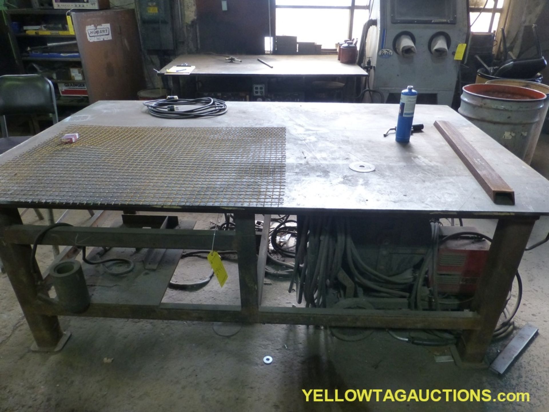 Metal Work/Welding Table | 38"T x 60"W x 96-5/8"L