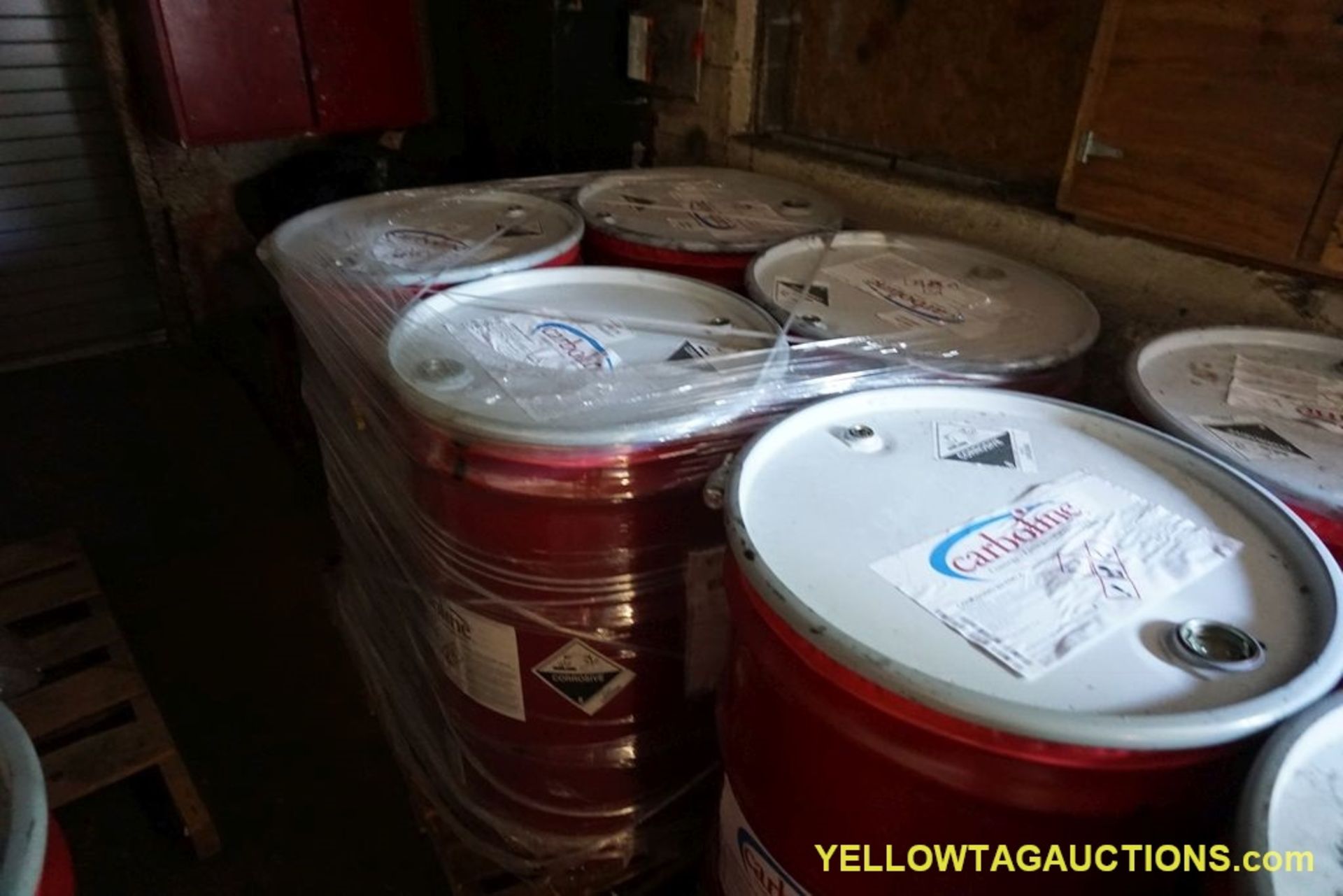 Lot of Approx. (36) 55 Gallon Drums of Carboline Coating | Includes: Black C900, Color 0908 - Image 13 of 15