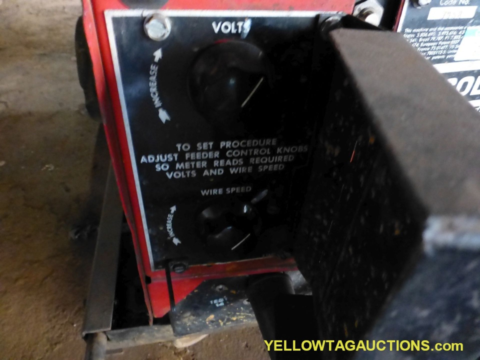 Lot of (2) Lincoln Components | (1) Lincoln Arc DC 600 Welder; (1) Lincoln LN-9 Wire Feeder - Image 9 of 11