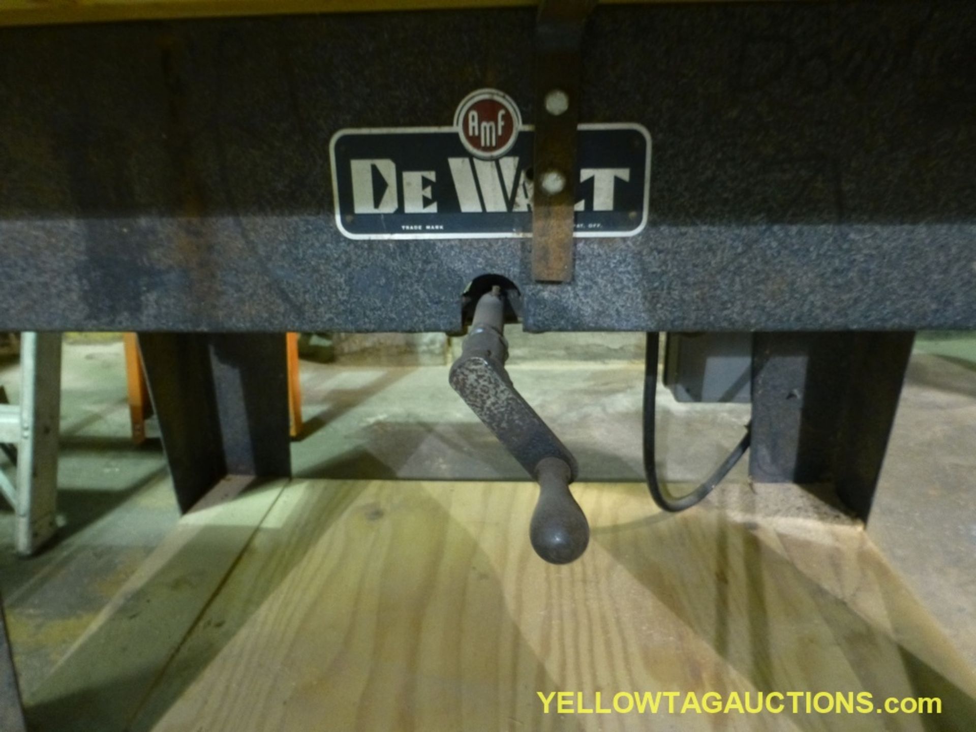 DeWalt Power Shop MBC 201 Radial Arm Saw w/Stand | Model: GE; 120 VAC - Image 10 of 12