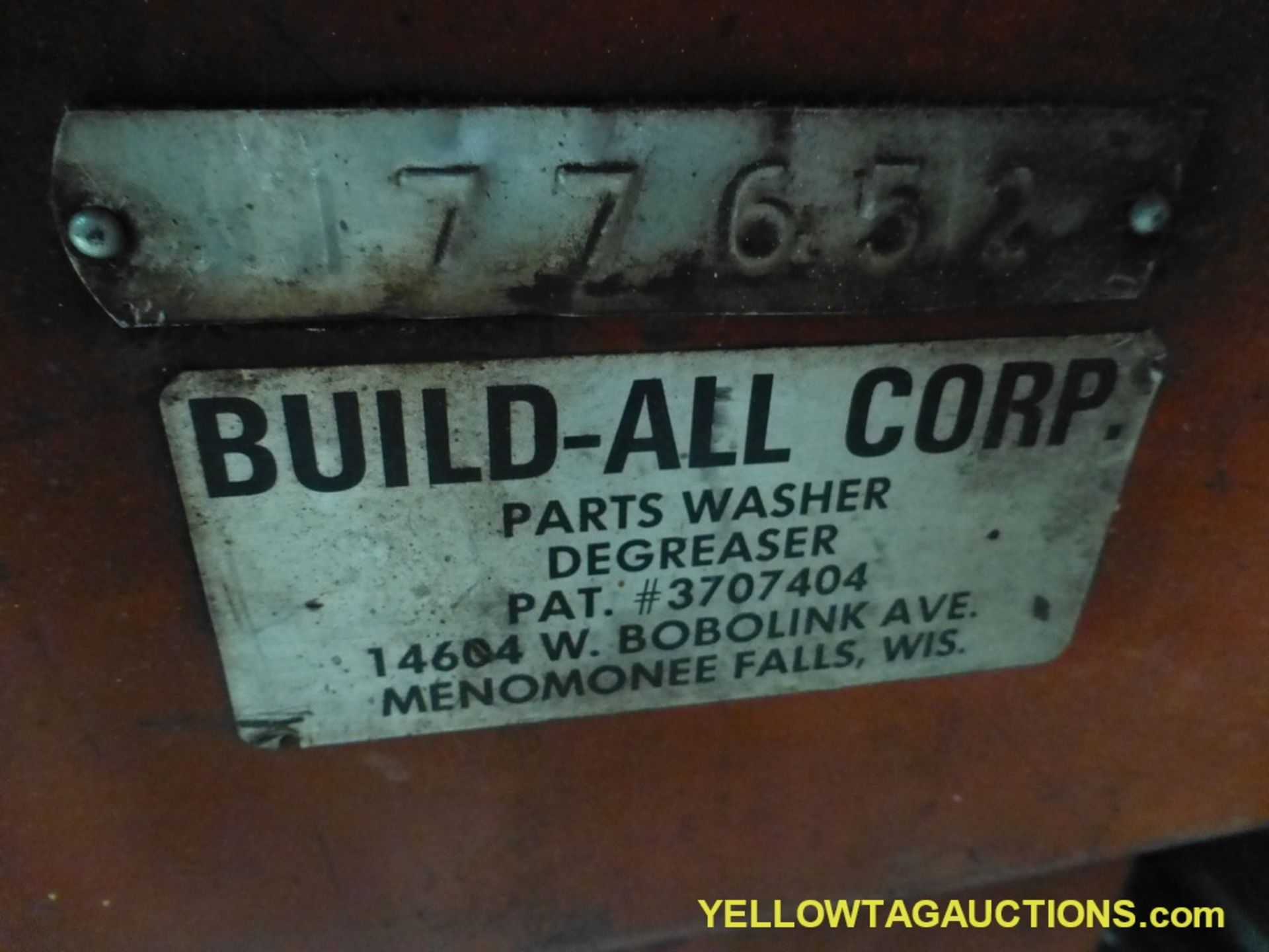 Build All Corp Parts Washer & Degreaser | Model No. 3707404 - Image 4 of 4