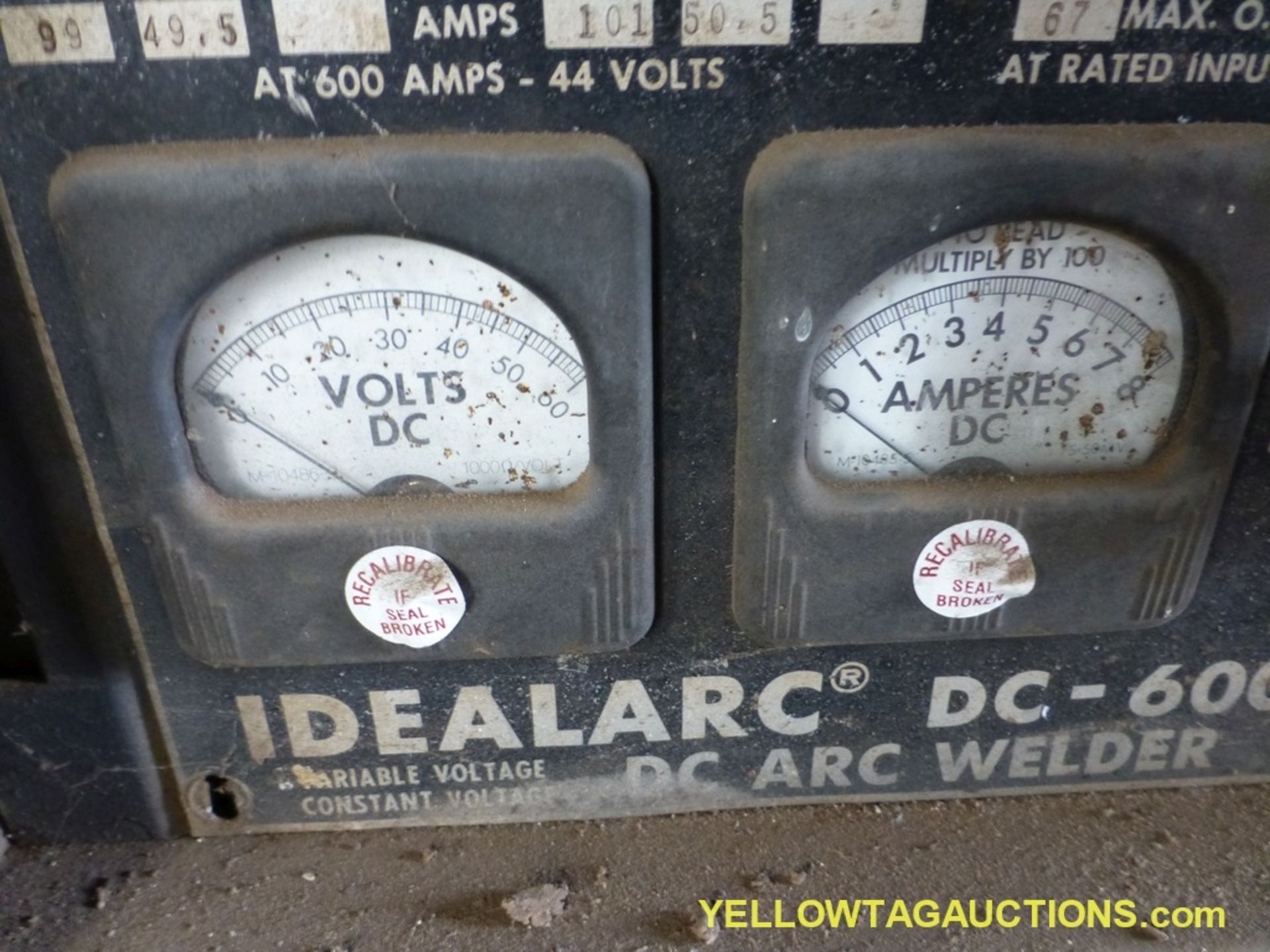 Lot of (2) Lincoln Welding Components | (1) Ideal Arc DC 600 Arc Welder w/Multi Processing Switch; W - Image 4 of 12