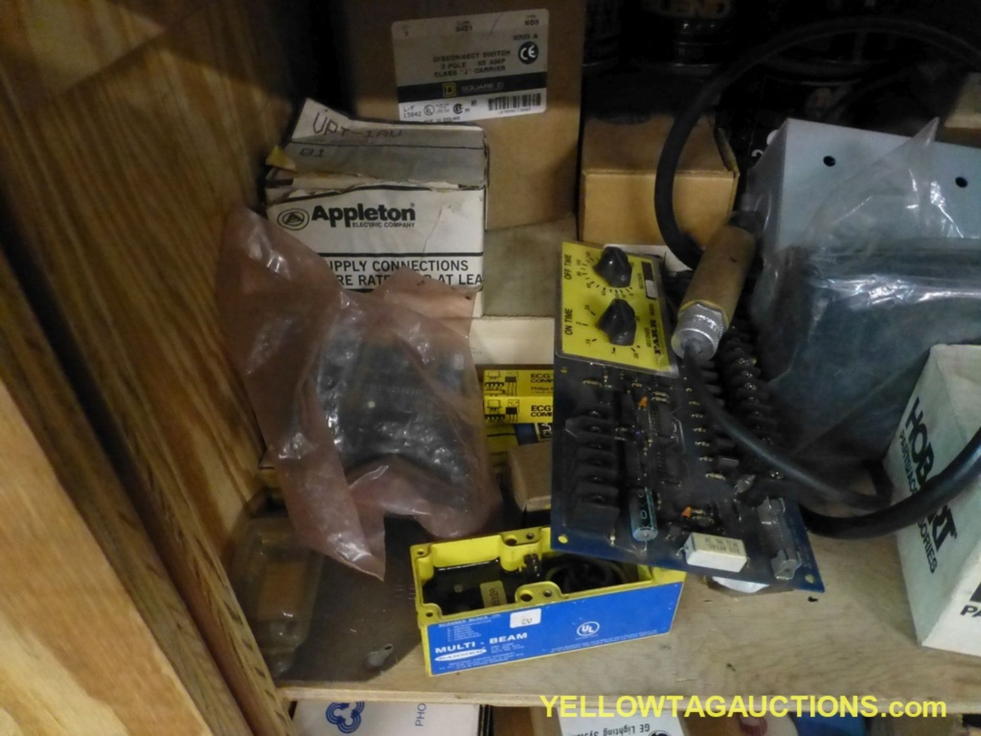 Lot of Assorted Components | Includes:; Valves; Microswitch; Pull Down Fire Alarm - Image 14 of 37