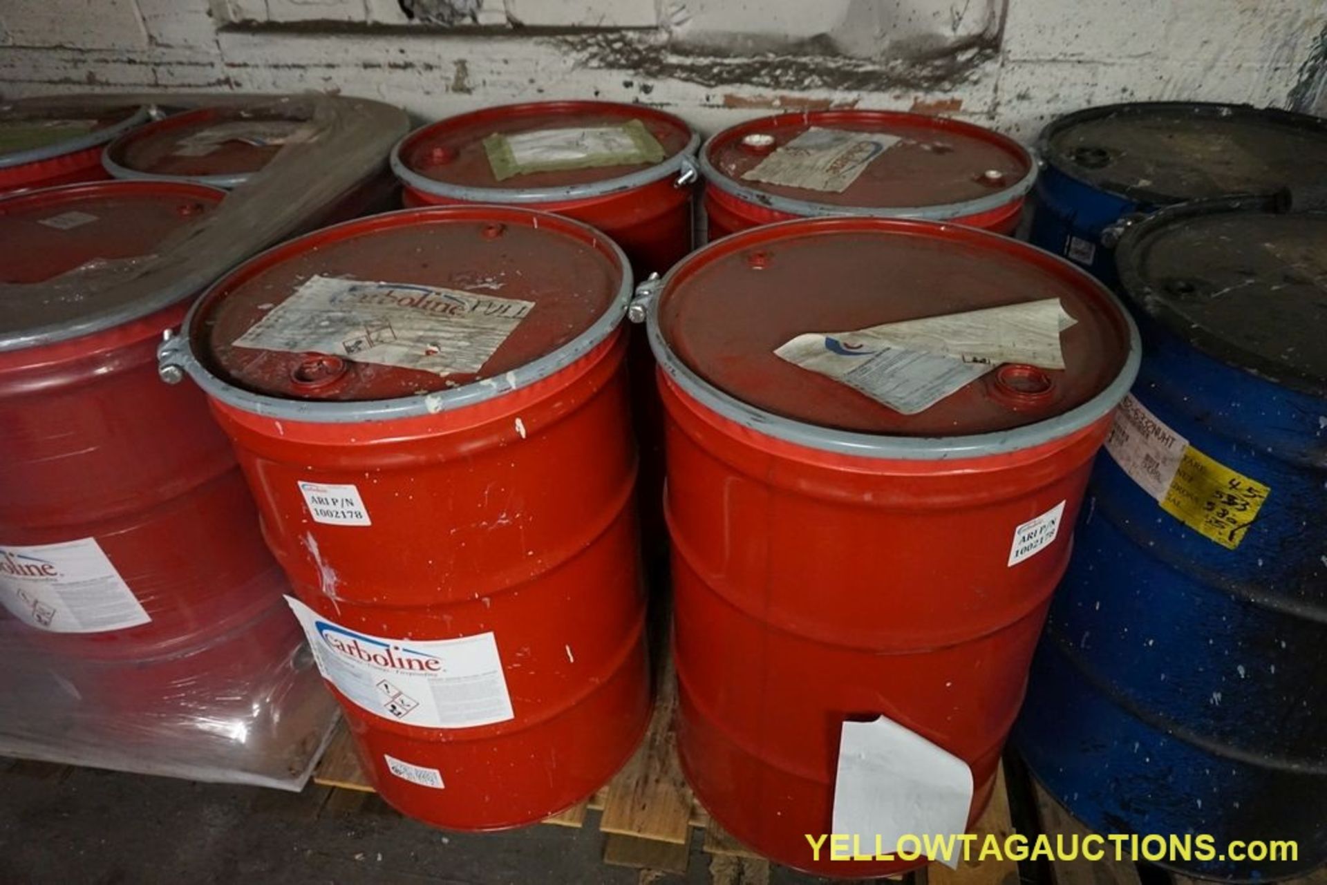 Lot of Approx. (36) 55 Gallon Drums of Carboline Coating | Includes: Black C900, Color 0908 - Image 5 of 15