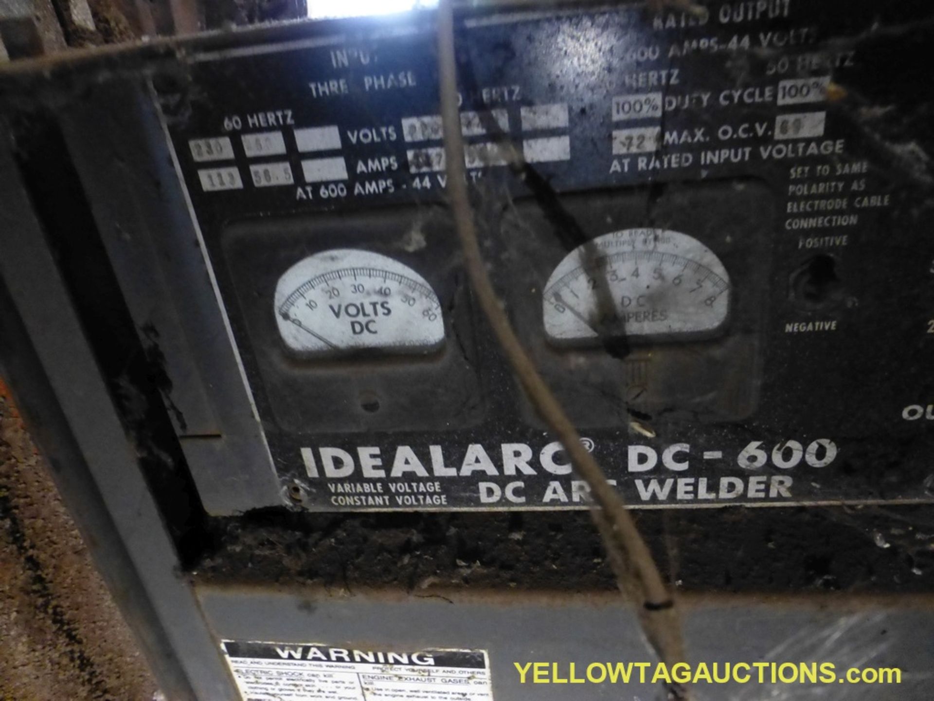 Lincoln Arc Ideal Arc DC 500 Welder - Image 3 of 5