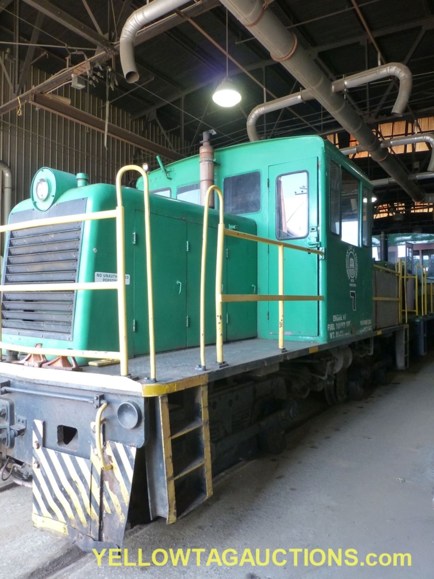 GE Diesel Electric Locomotive | Class: B-B-90/90-2GE733; Model No. 15154; 300 HP; Fuel Topped off We - Image 3 of 34