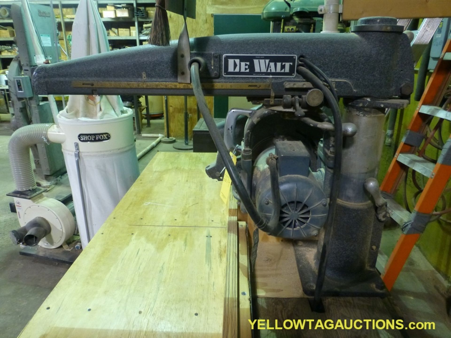 DeWalt Power Shop MBC 201 Radial Arm Saw w/Stand | Model: GE; 120 VAC - Image 3 of 12